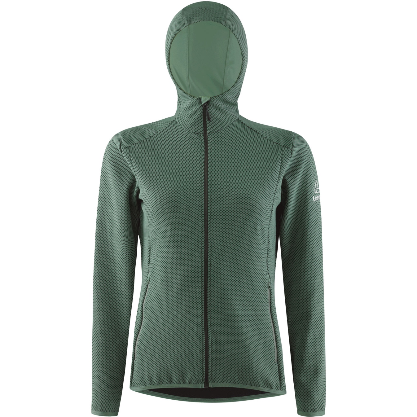 Produktbild von Löffler Cube Transtex® Kapuzenjacke Damen - pine 327