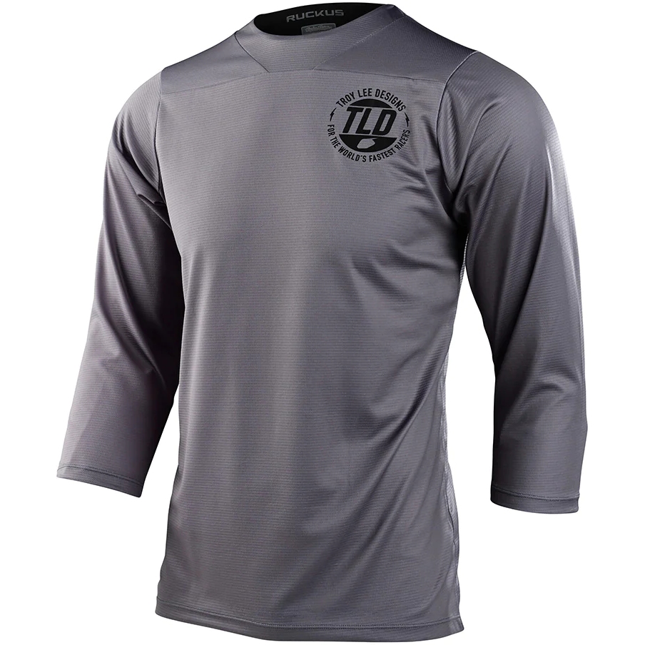 Productfoto van Troy Lee Designs Ruckus Shirt met 3/4-Mouwen - Industry Charcoal