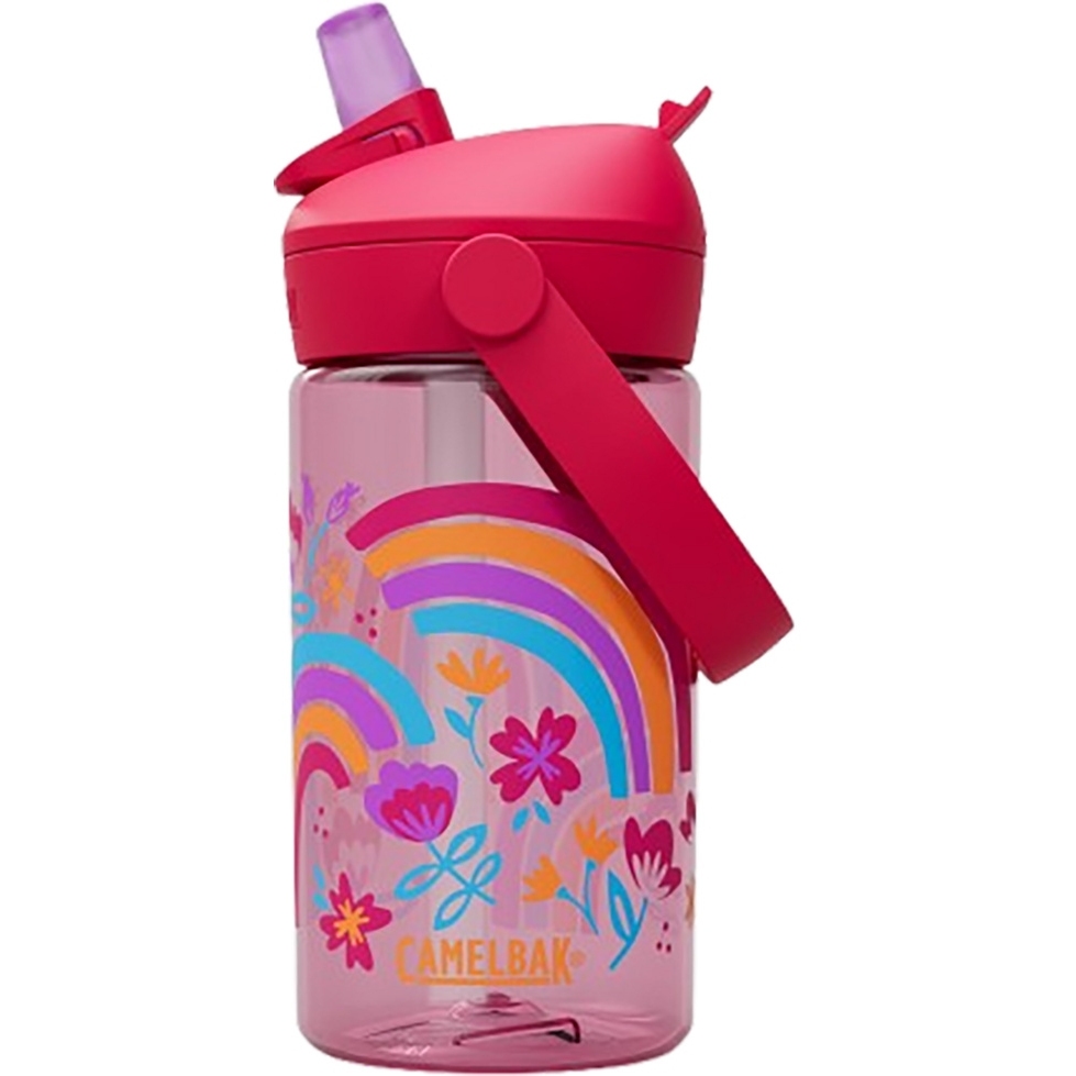 Produktbild von CamelBak Thrive Flip Straw Trinkflasche Kinder - 410ml - rainbow floral