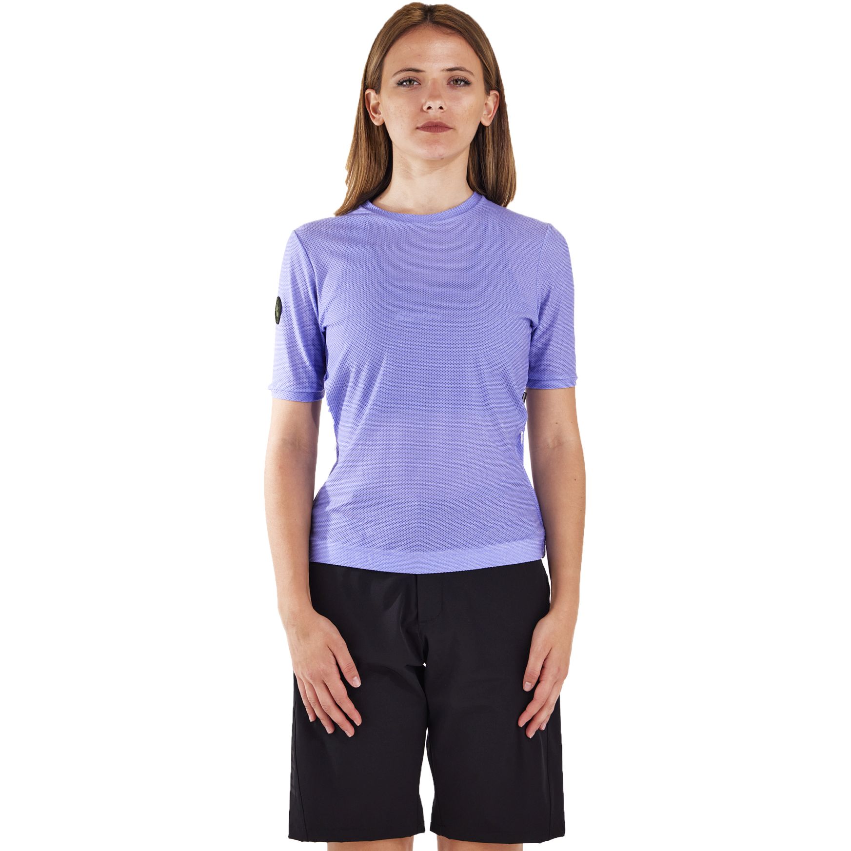 Picture of Santini Stone Delta Tech T-Shirt Women 4M499LGLLSTONEDELT - pervinca PV