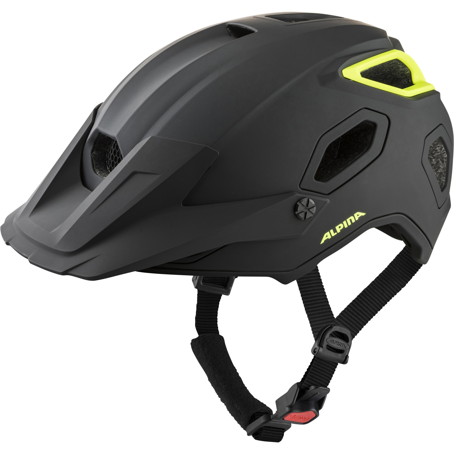 Picture of Alpina Comox Bike Helmet - black-neon matt