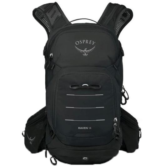 Productfoto van Osprey Raven 14 Rugzak met Drinksysteem Dames - Zwart