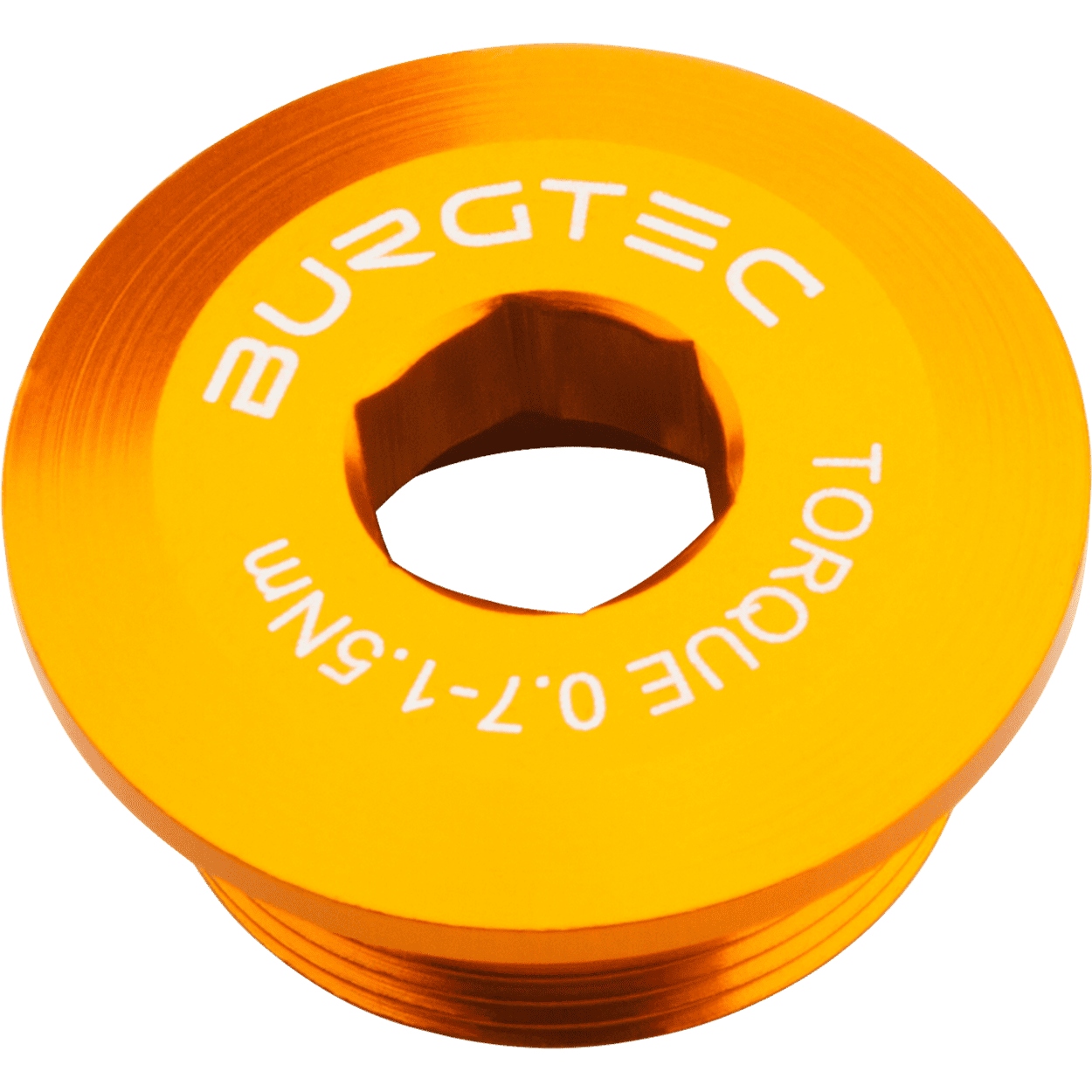 Produktbild von Burgtec Kurbelschraube - Shimano - iron bro orange