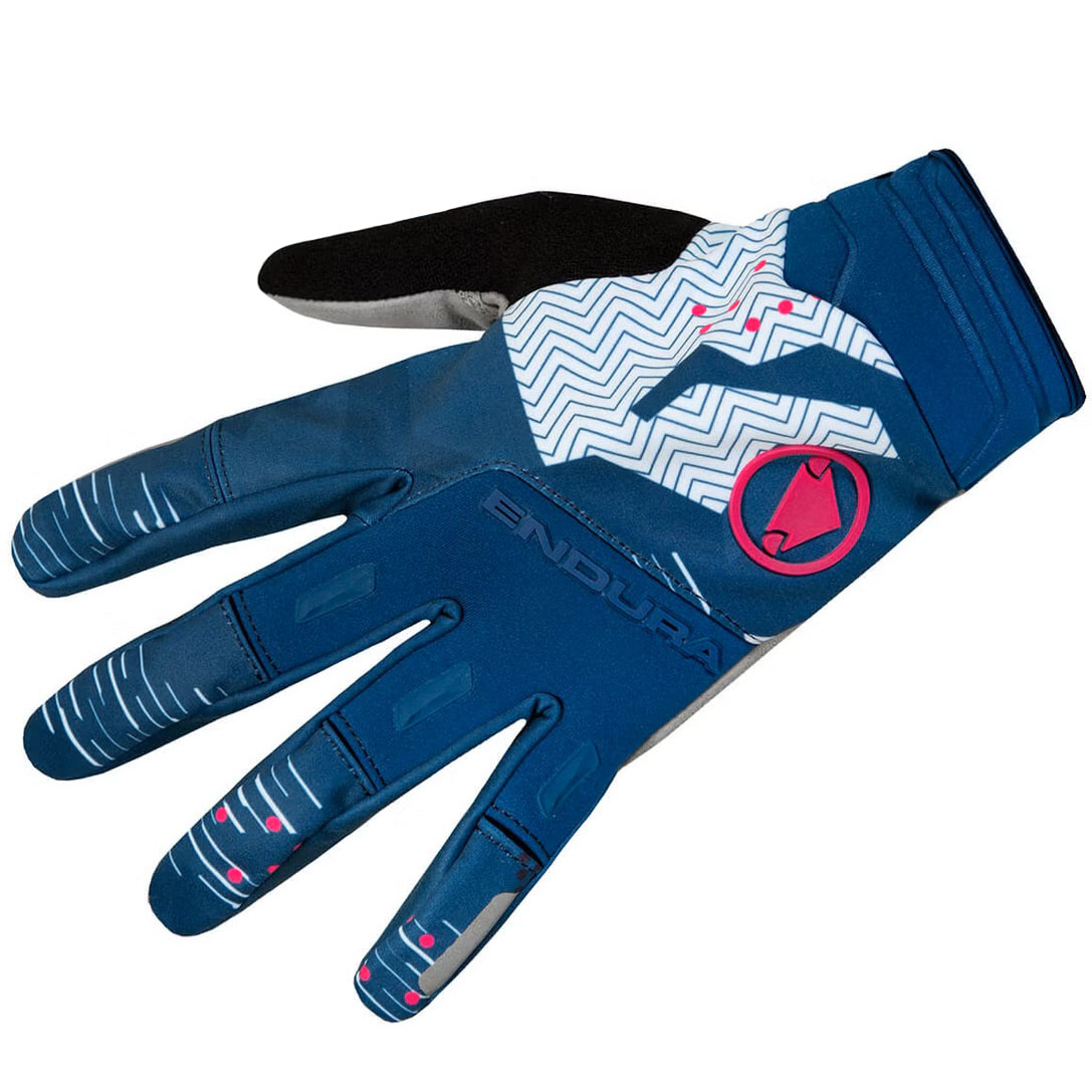 Productfoto van Endura SingleTrack Winddichte Handschoenen - blueberry