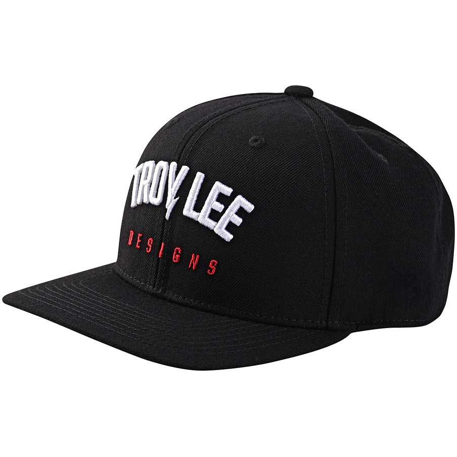 Troy Lee Designs Curved Bill Snapback Pet - Bolt Black | BIKE24