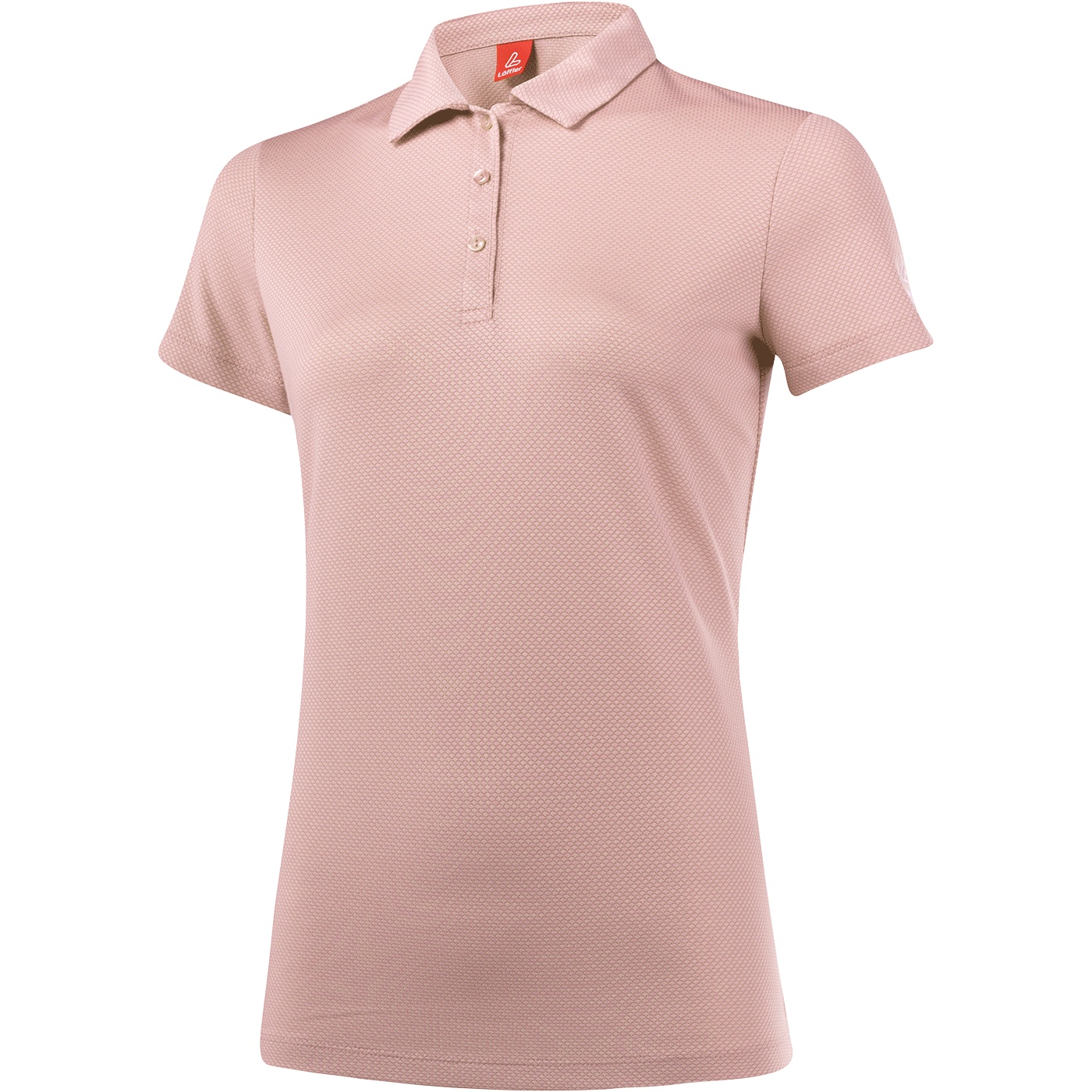 Produktbild von Löffler Tencel™ Poloshirt Damen - dusty rose 562