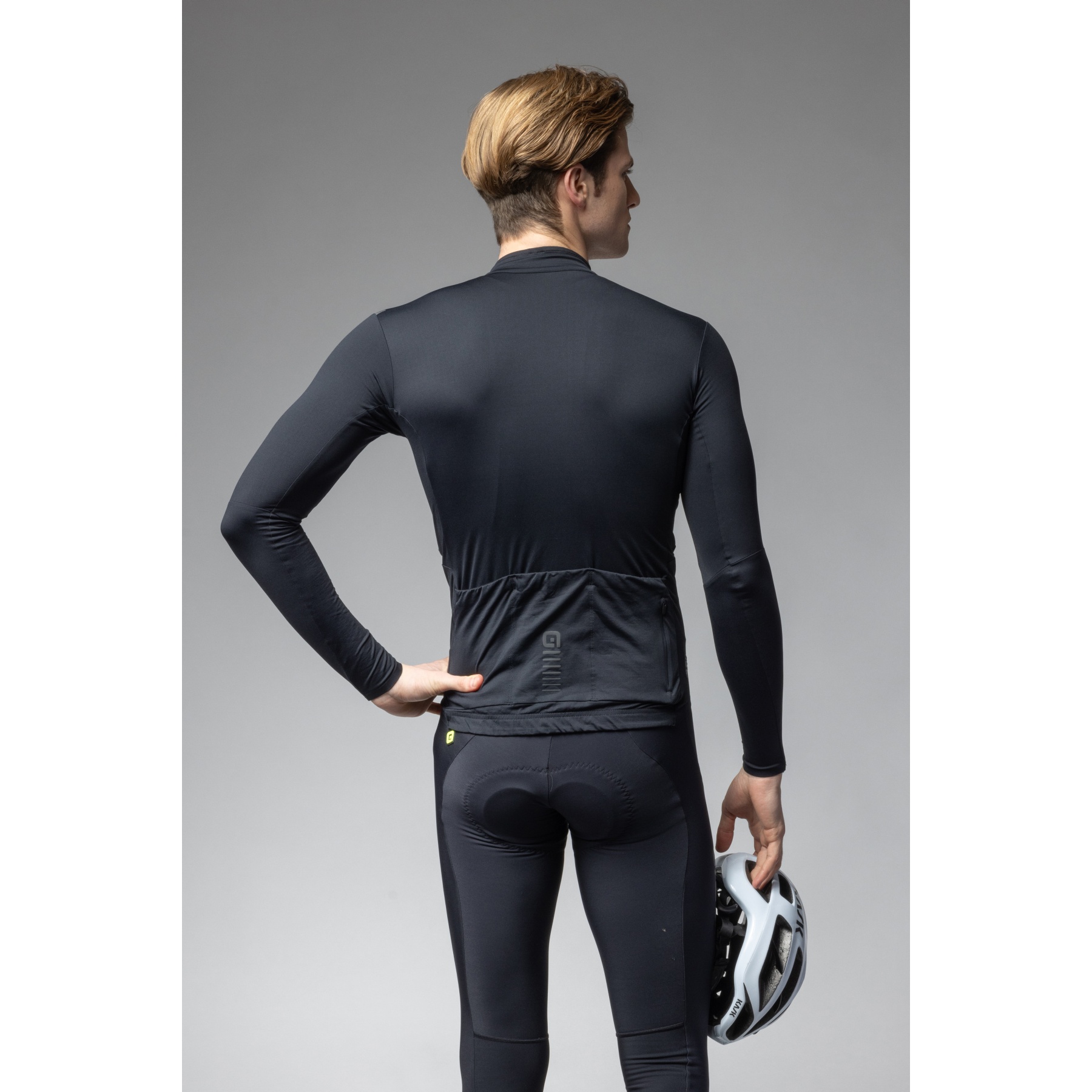 Alé R-EV1 Warm Race Long Sleeve Jersey Men - black | BIKE24