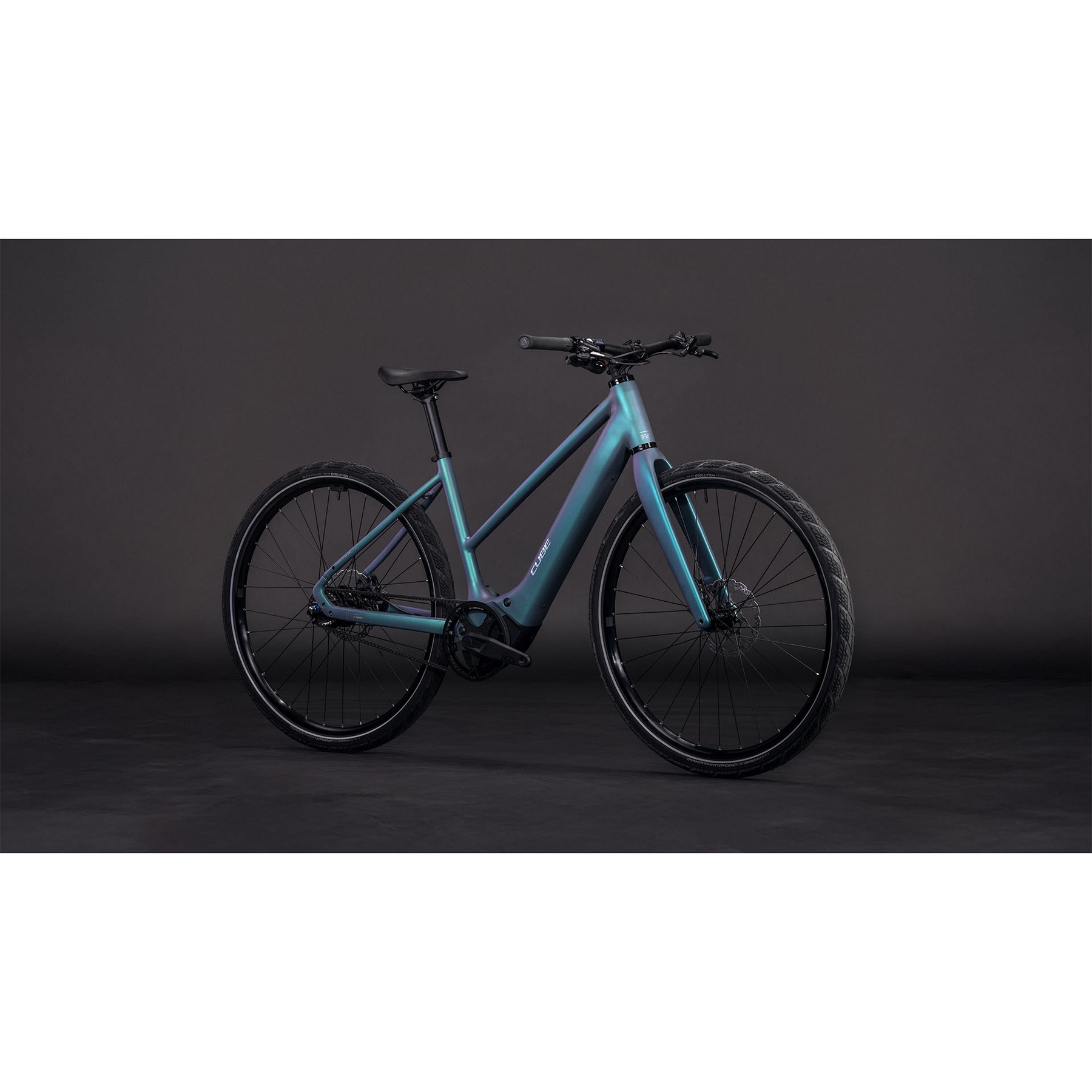 CUBE EDITOR HYBRID SLT 400X - Trapeze - Electric City-Bike - 2026