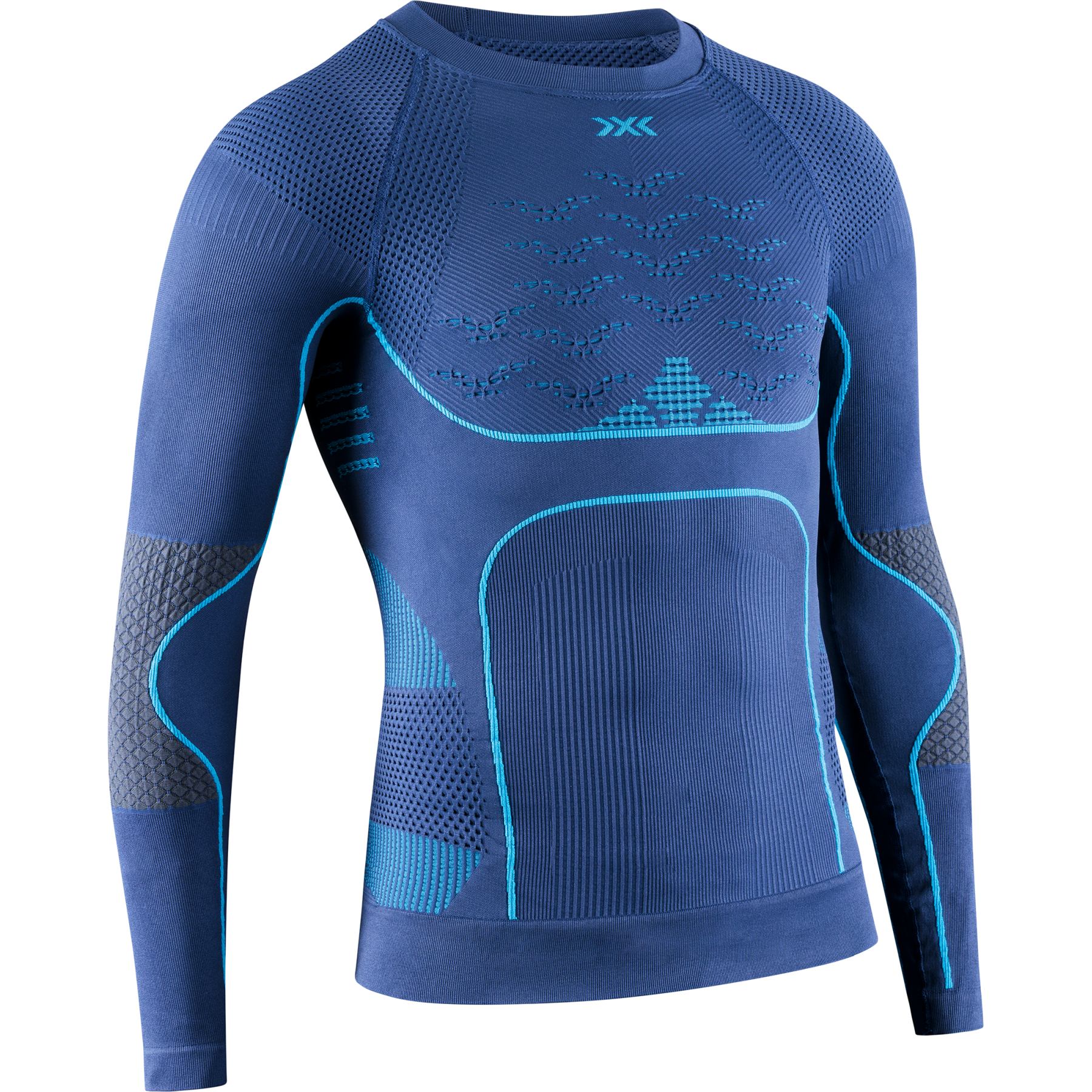 Productfoto van X-Bionic Outdoor Energizer 4.0 Onderhemd met lange mouwen Heren - navy/blue