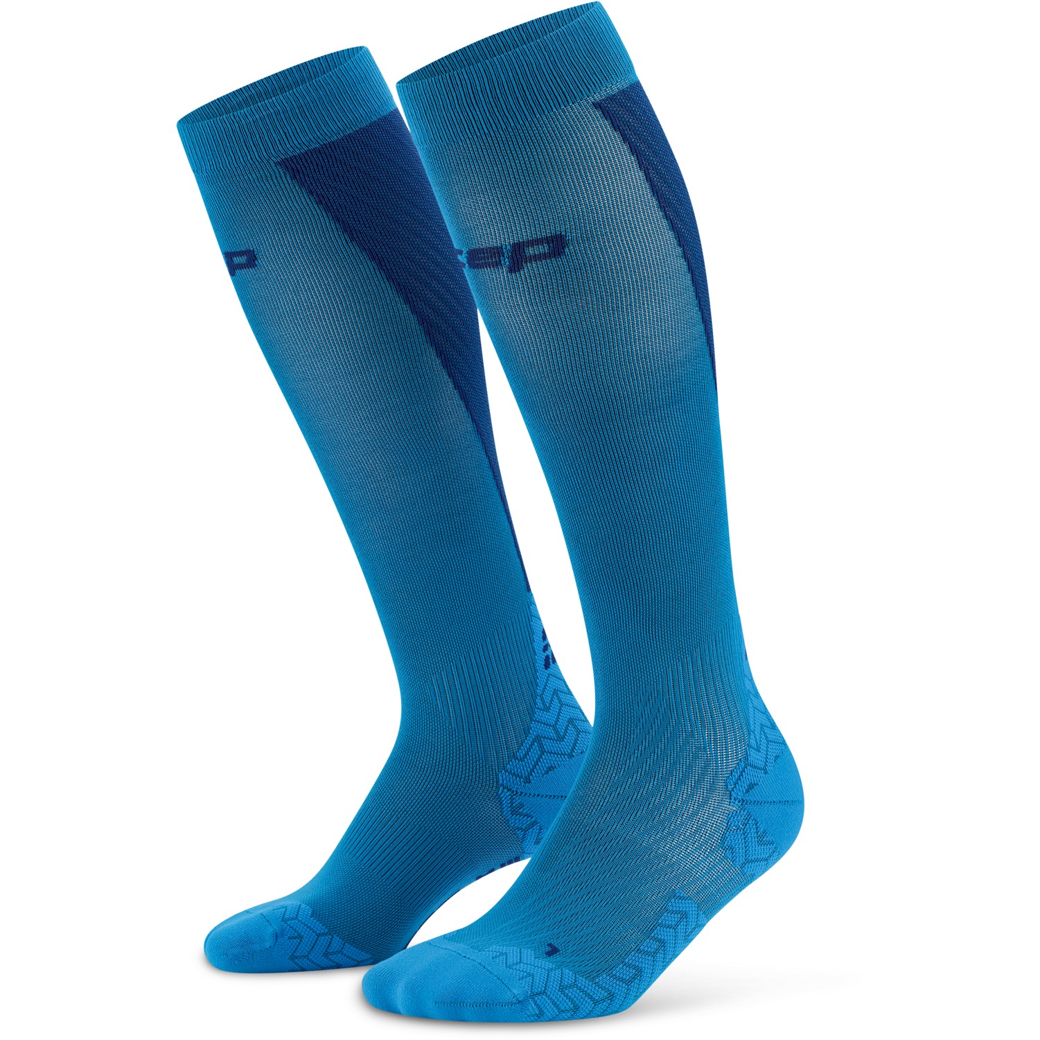Produktbild von CEP Core Run Ultralight Tall Kompressionssocken Herren - blue/dark blue