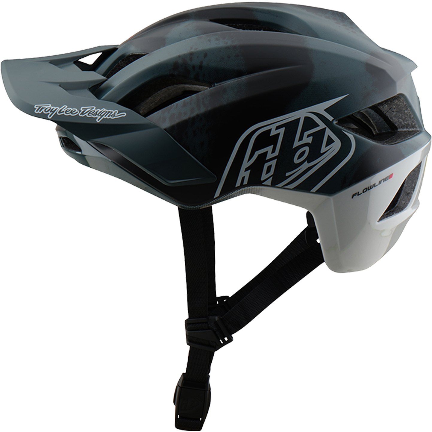 Produktbild von Troy Lee Designs Flowline SE MIPS Helm - Badge Camo Gray