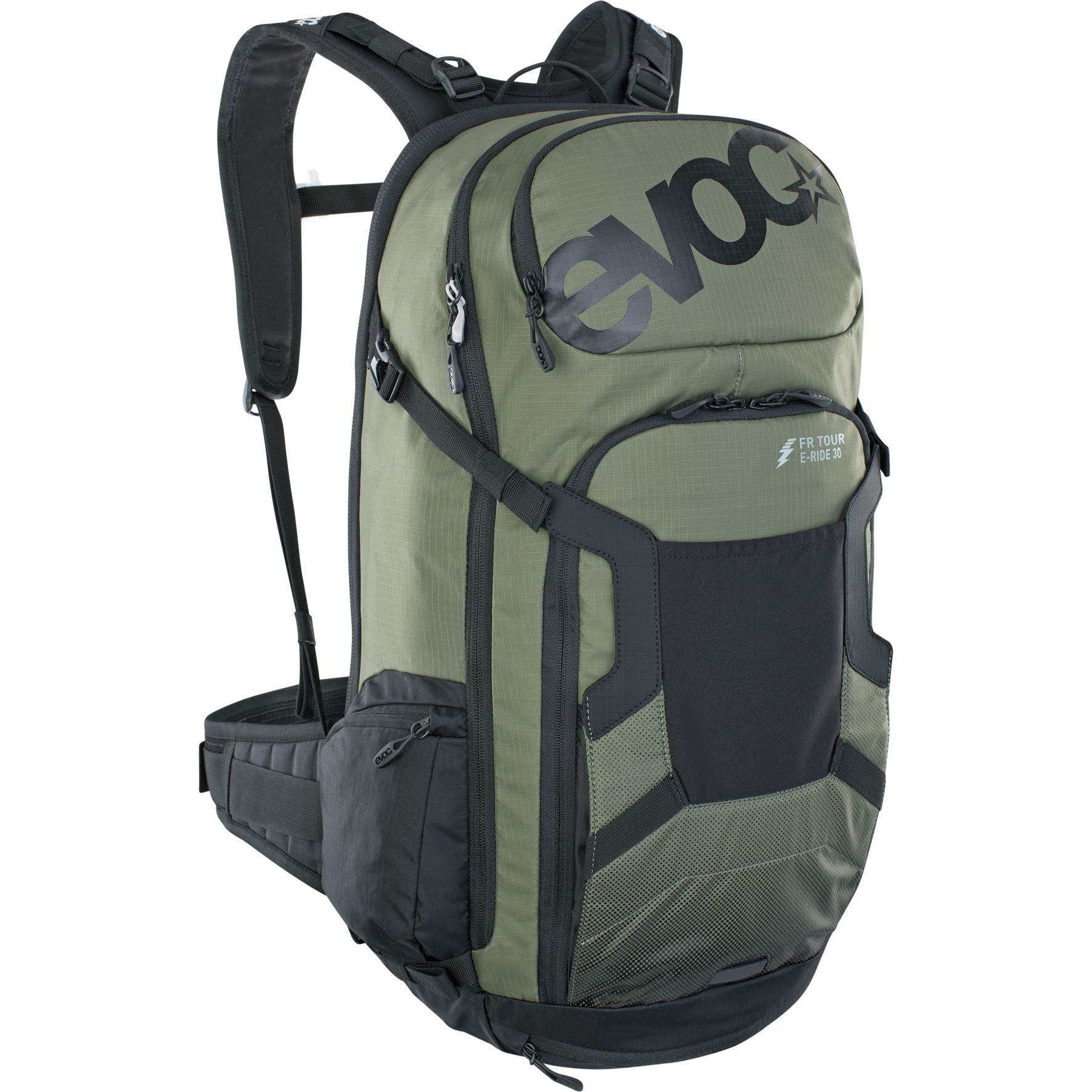 Image de EVOC Fr Tour E-Ride 30L Protector Backpack - Dark Olive/Black