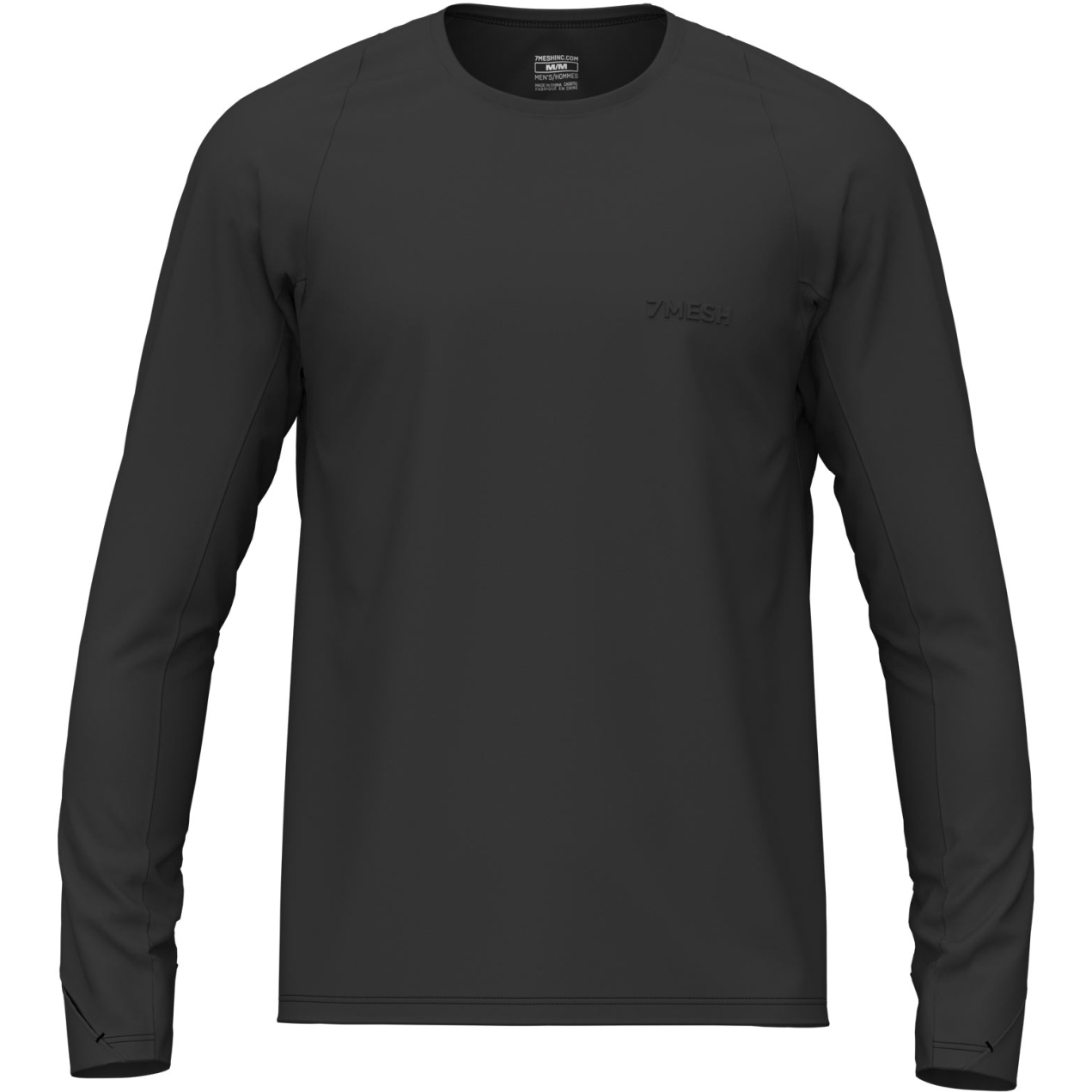 Photo produit de 7mesh T-Shirt Manches Longues Homme - Atlas - Noir