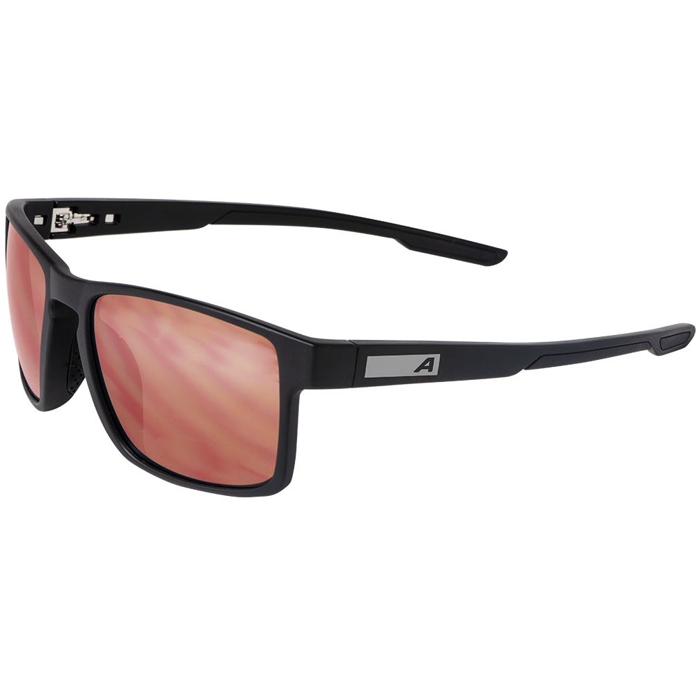 Produktbild von Alpina Rift Brille - black matt/red mirror