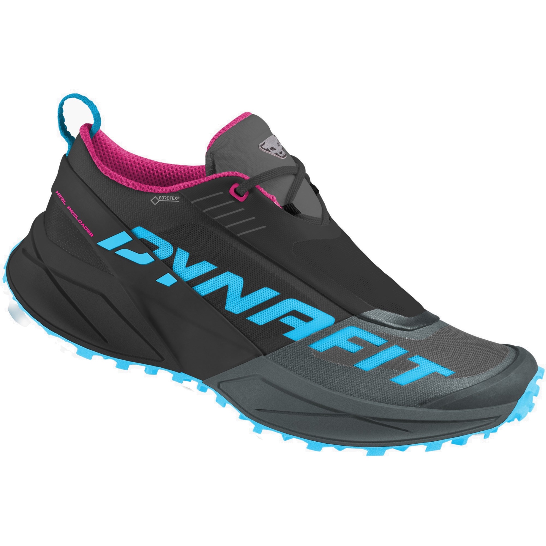Produktbild von Dynafit Ultra 100 GTX Laufschuhe Damen - Black Out Flamingo