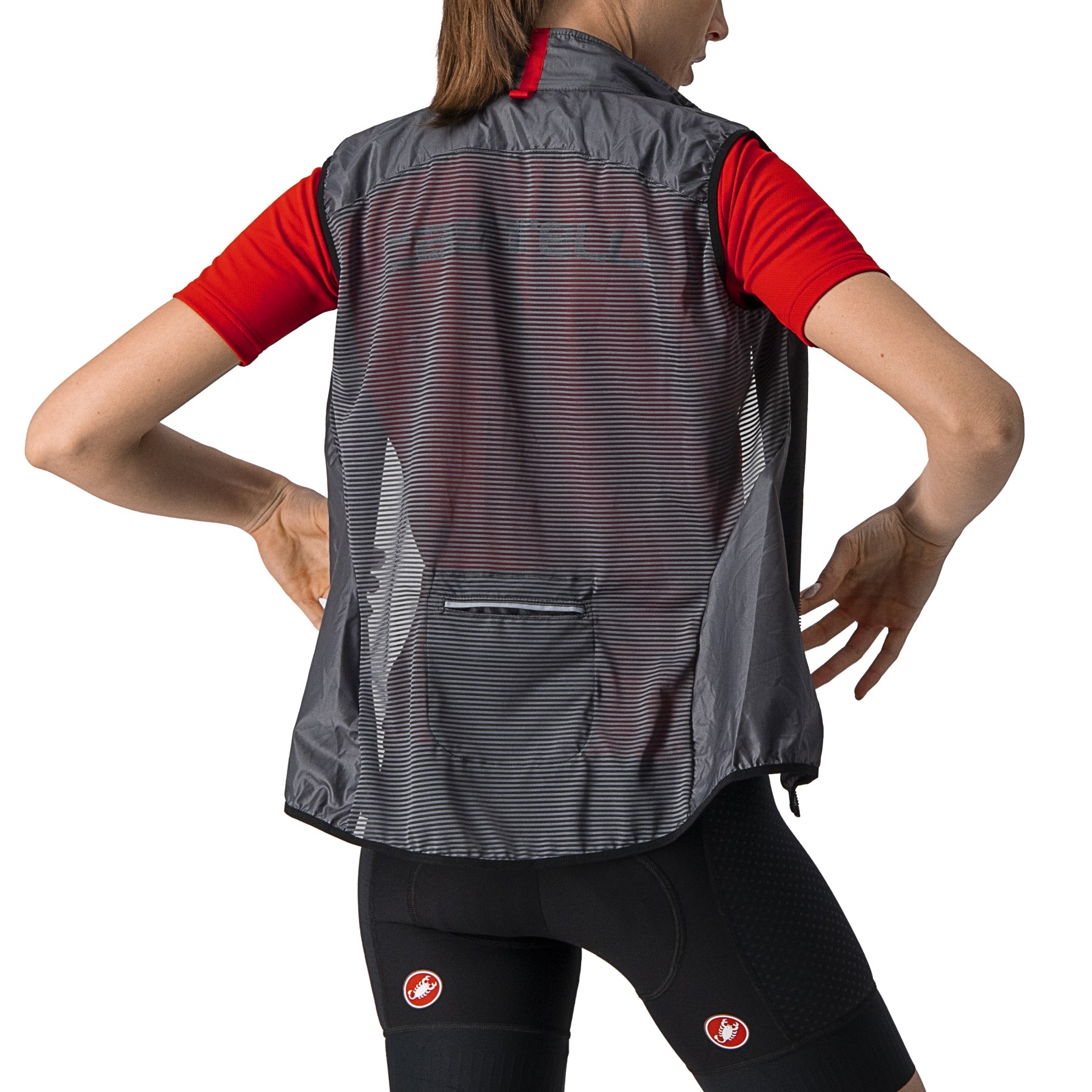 Castelli ウィンドジレ　ARIA VEST XS ダークグレー Castelli ウィンドジレ ARIA VEST XS ダークグレー Vests