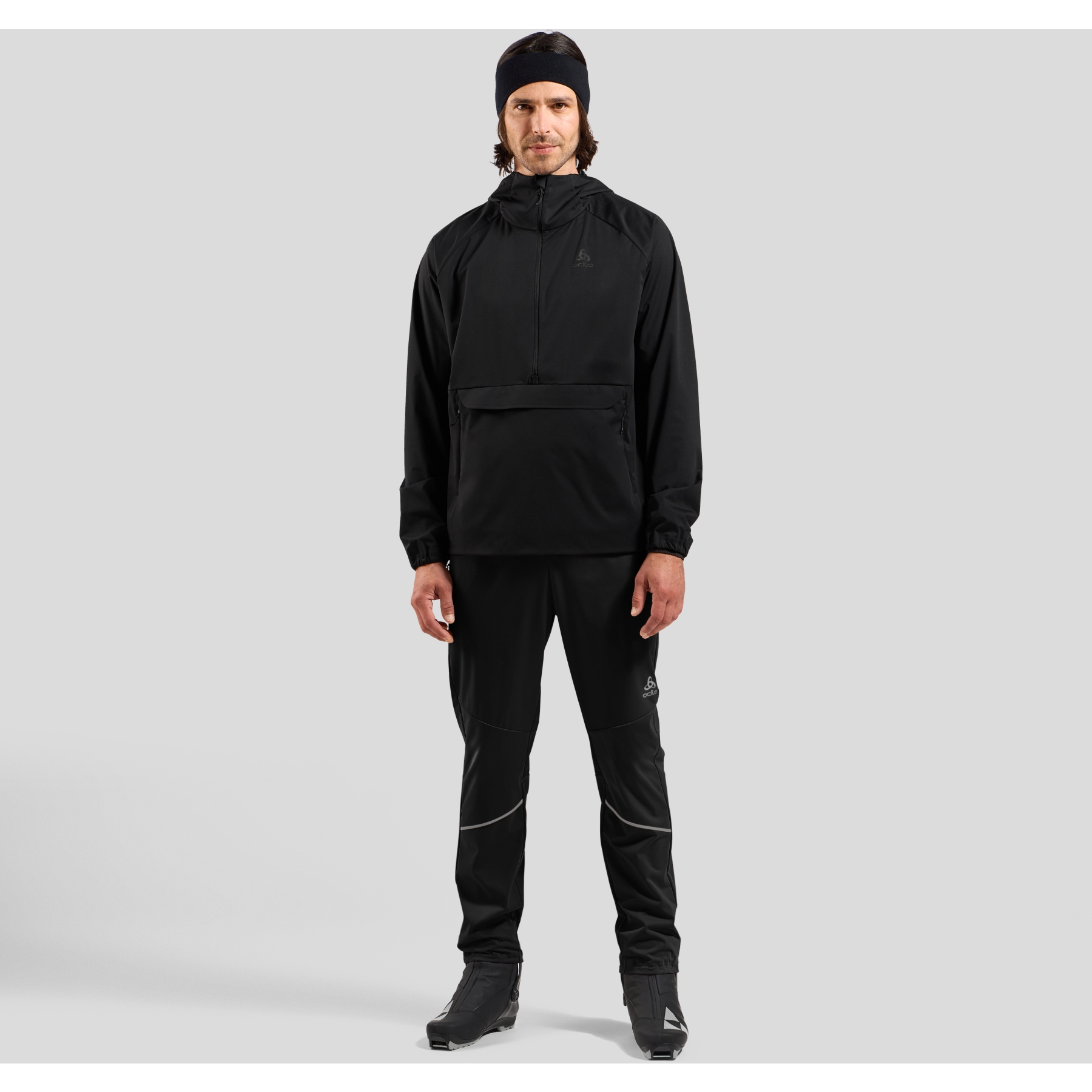 Odlo Zeroweight Pro Warm Windproof Cross-Country Pants Men - black