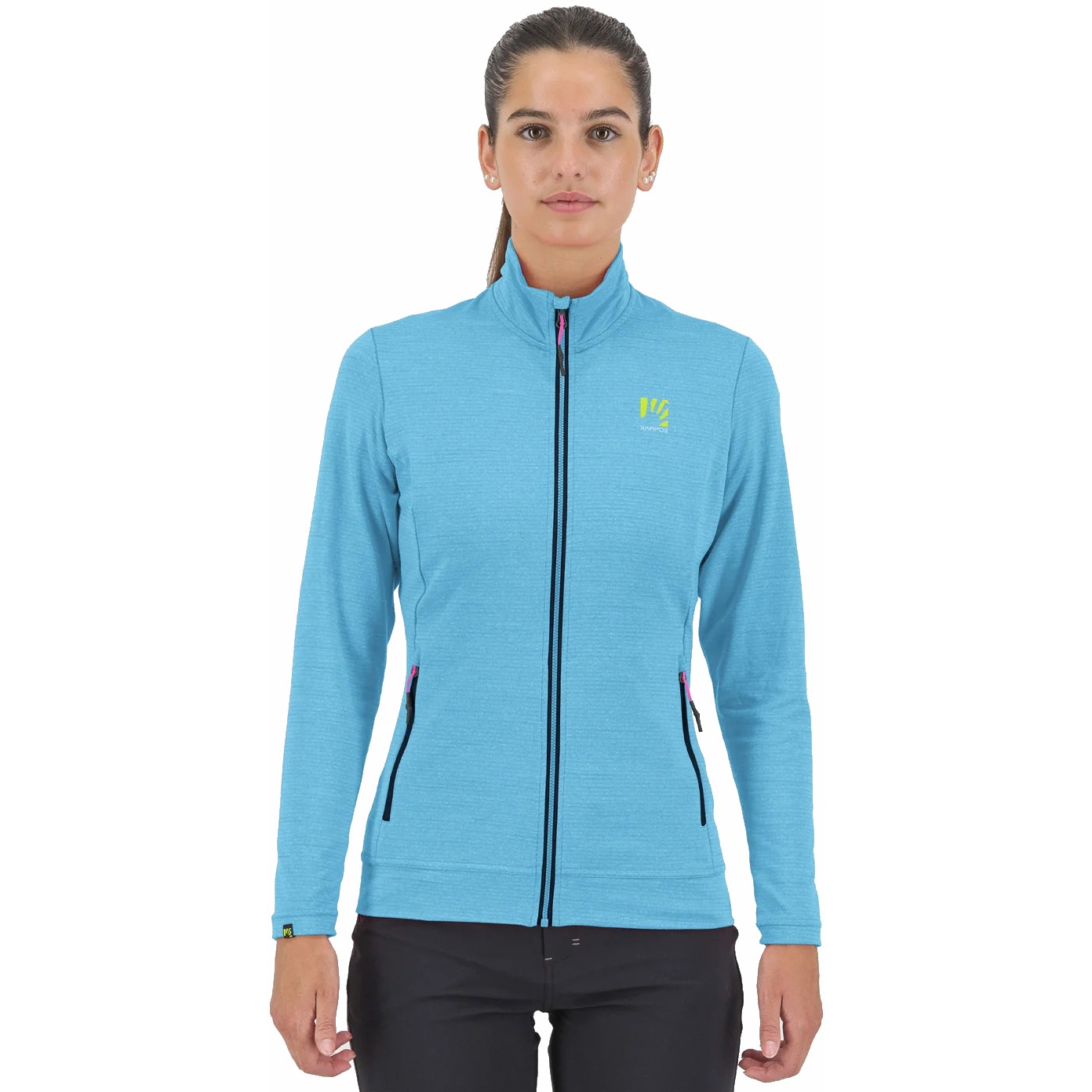 Produktbild von Karpos Pomedes Fleecejacke Damen - blue atoll