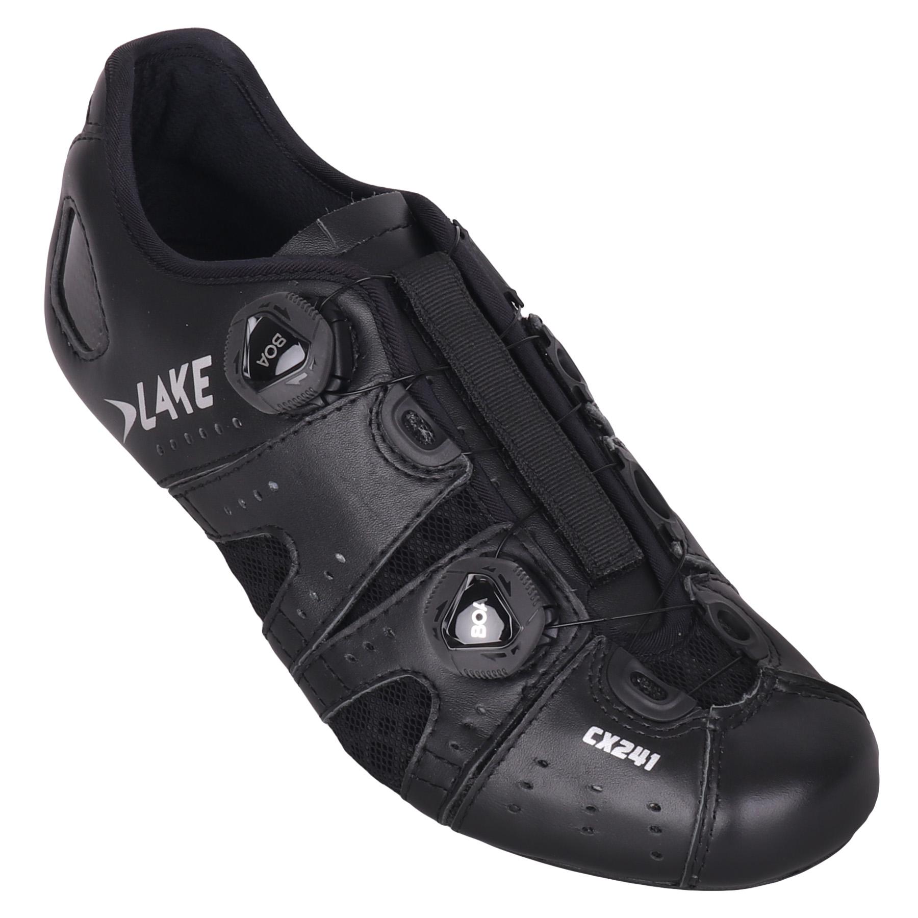 Productfoto van Lake CX241 Racefietsschoenen - zwart/zilver