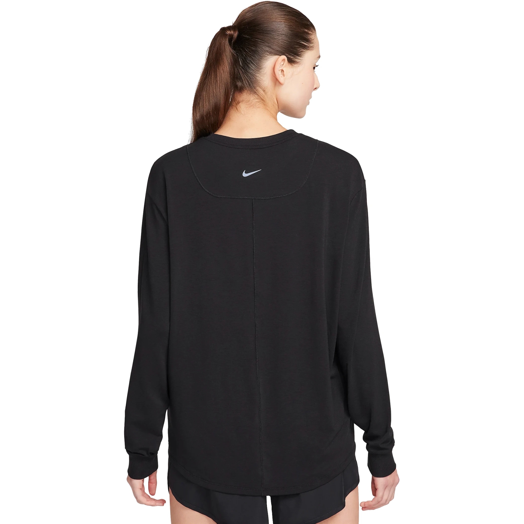 Nike One Relaxed Dri FIT Long Sleeve Top Women black black FN2817 010