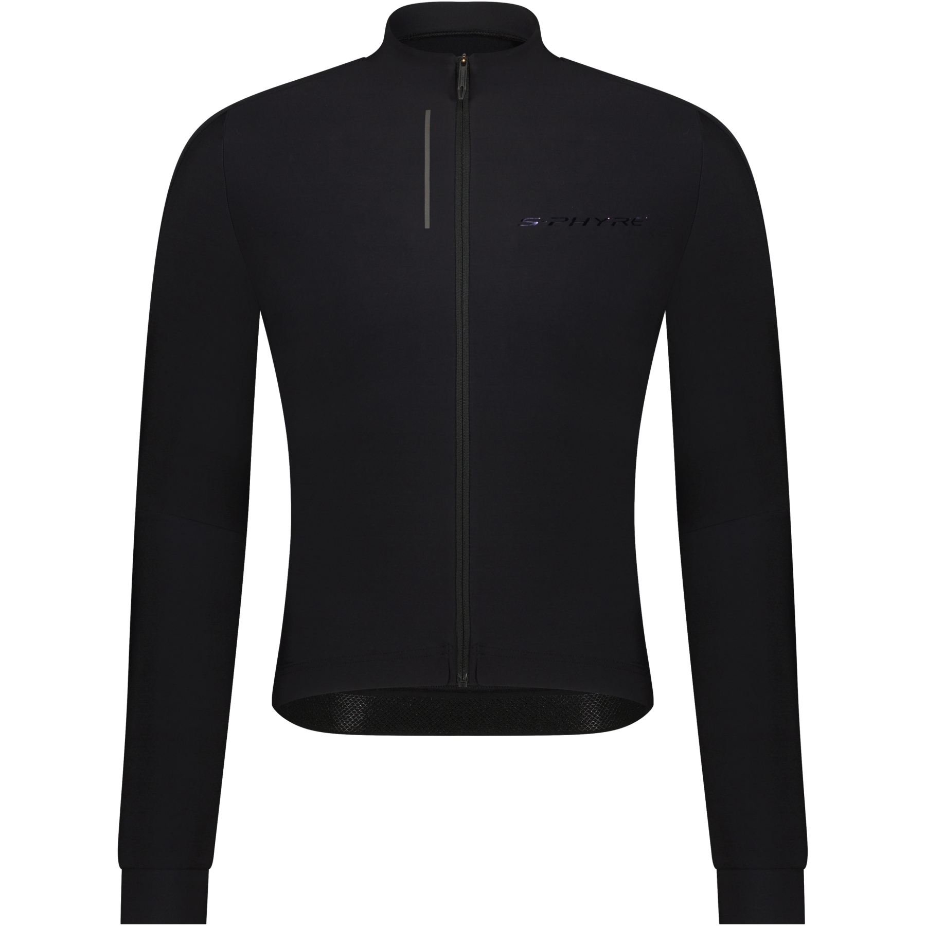 Термофутболка Shimano S-Phyre с длинным рукавом для мужчин - черный