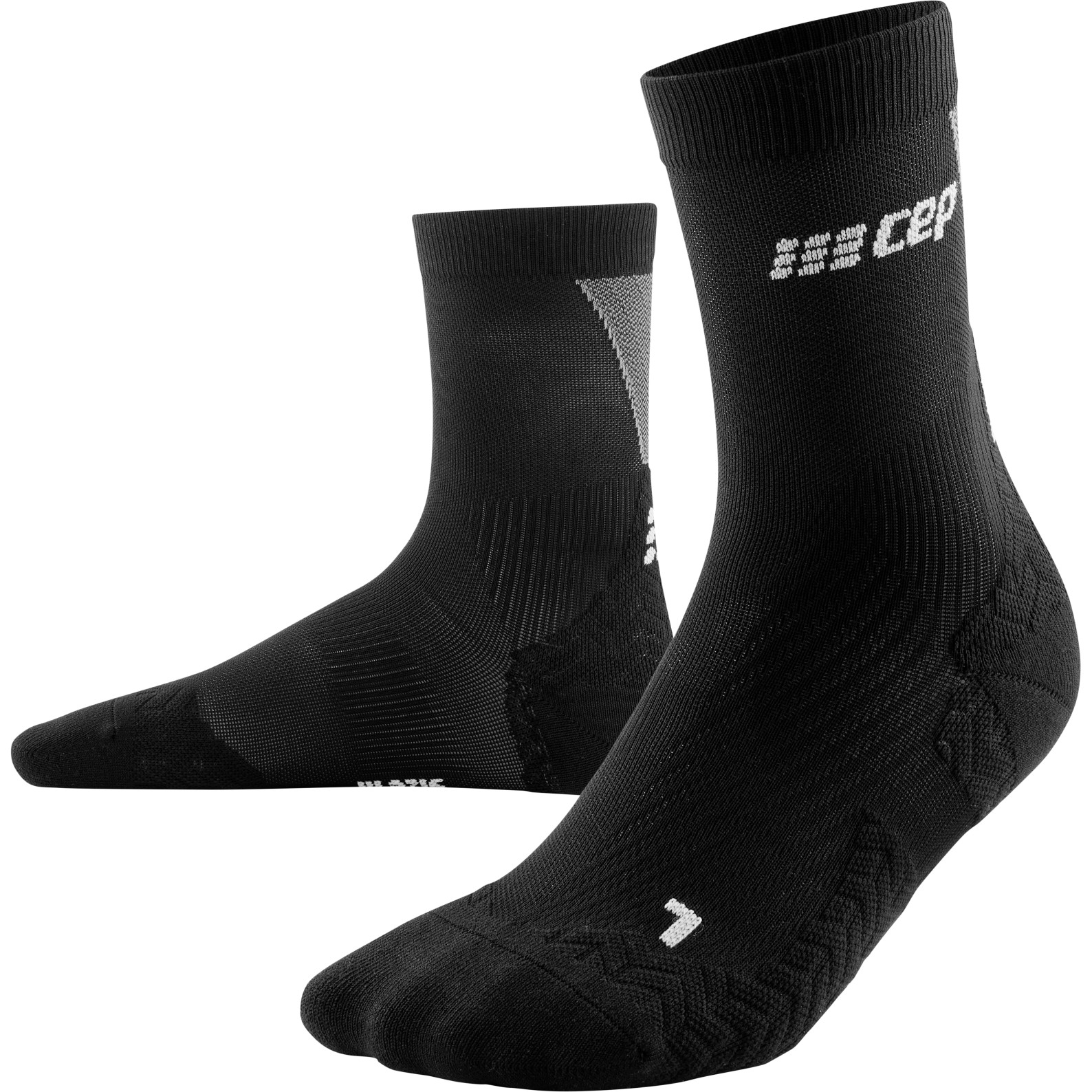 Picture of CEP Ultralight Mid Cut Compression Socks V3 Men - black/grey