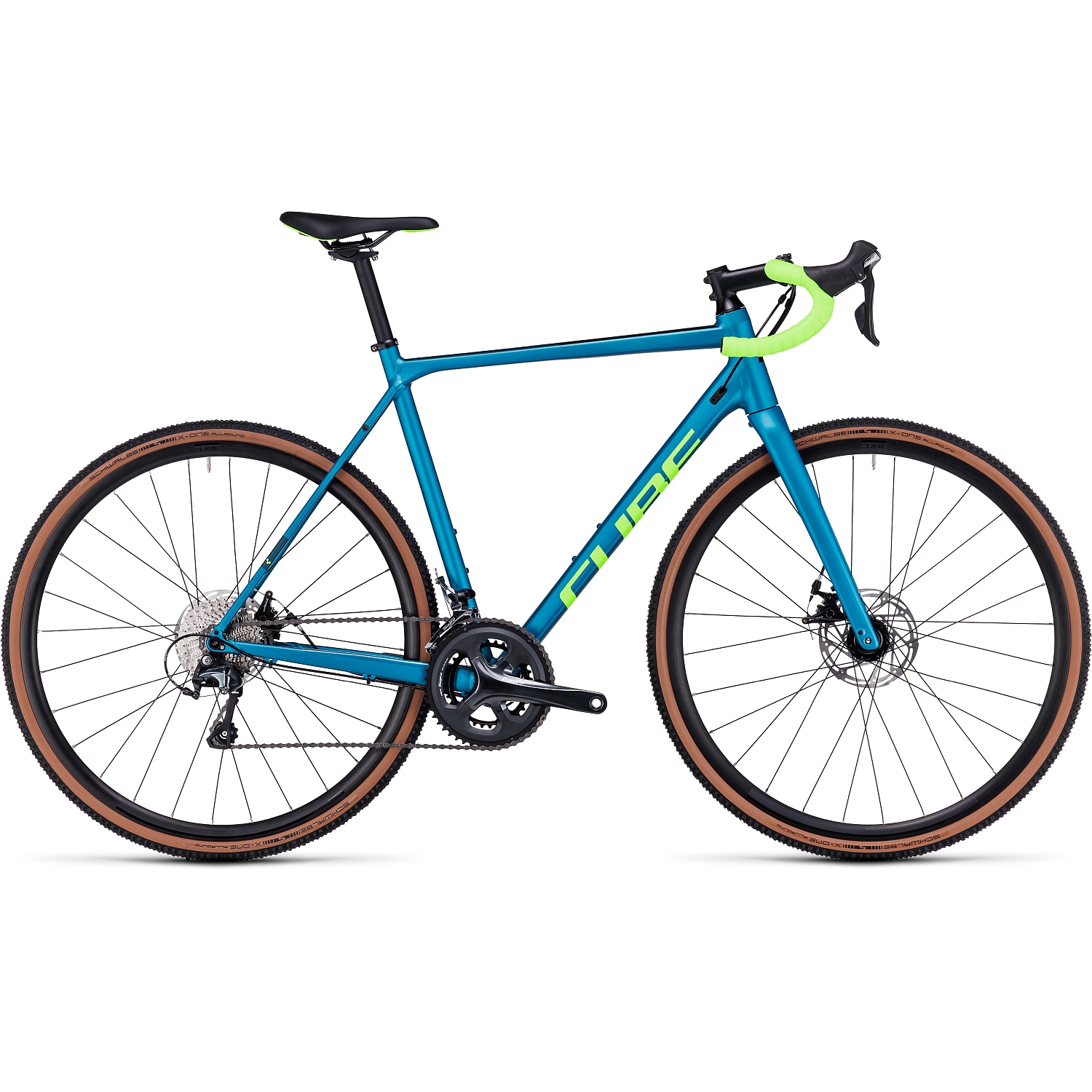 Produktbild von CUBE CROSS Race - Cyclocross Bike - 2023 - flashpetrol / green