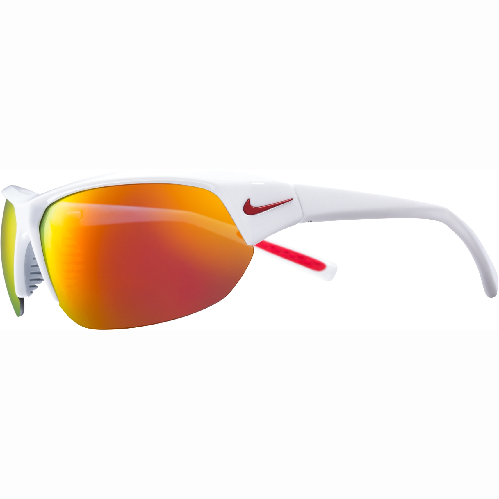 Picture of Nike Skylon Ace Sun Glasses - white | grey w/red mirror lens 6910106