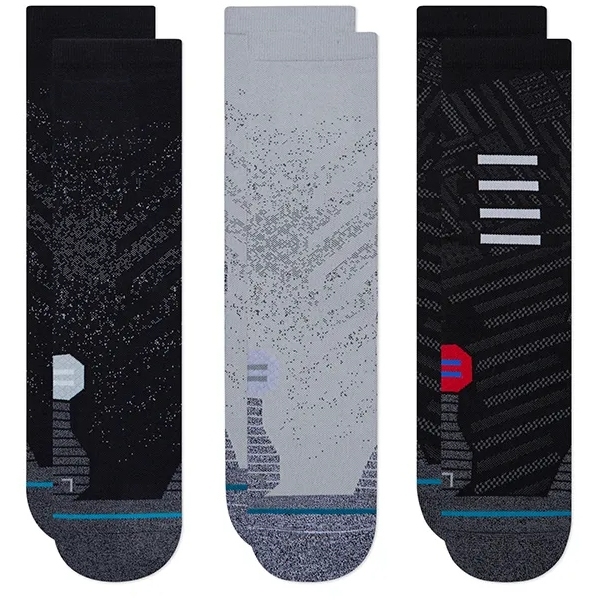 Picture of Stance Run Crew Staple Socks Unisex - 3 Pack - multi