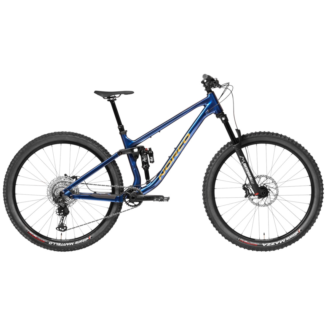 Produktbild von Norco Fluid FS A2 - 29&quot; Mountainbike - 2023 - blue / copper
