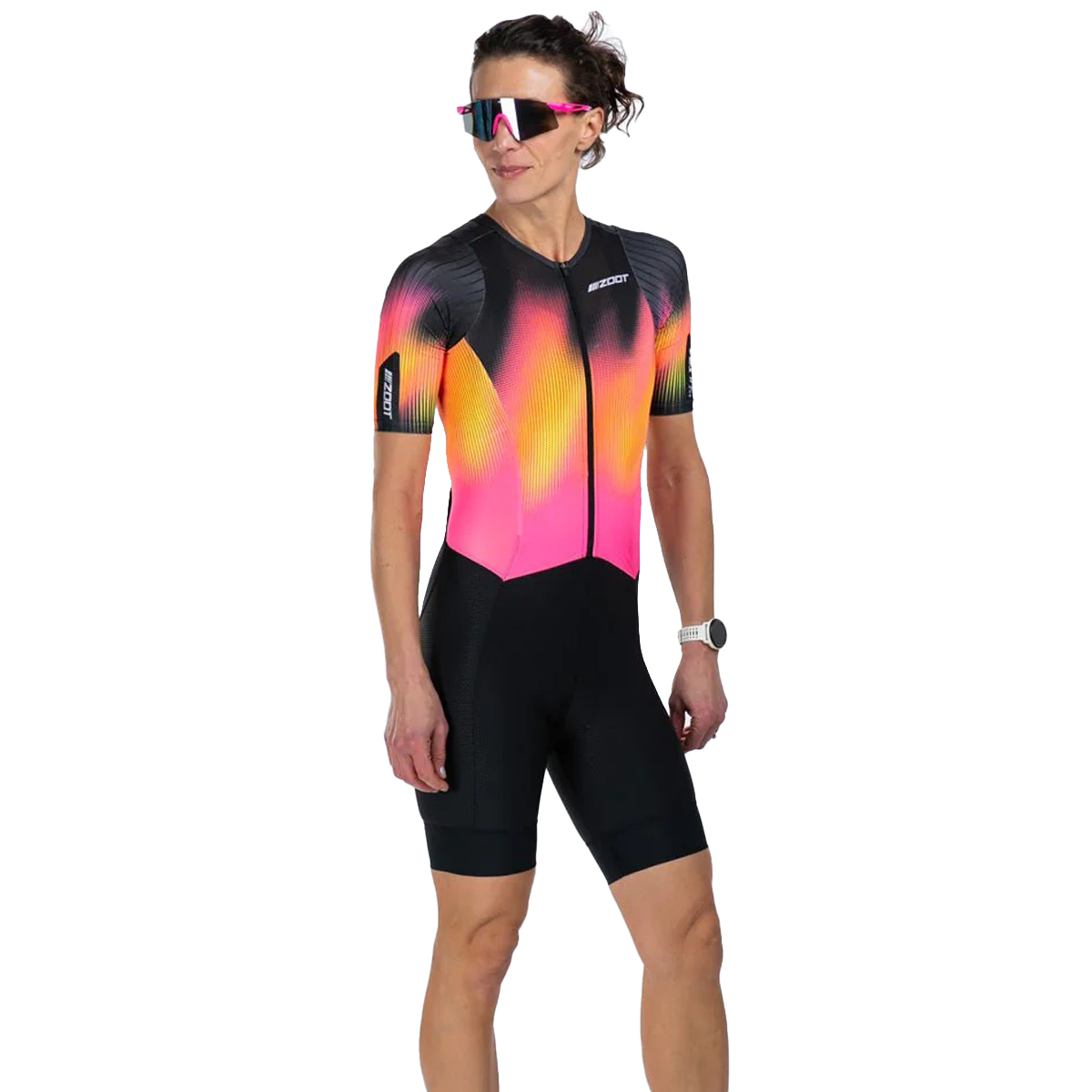 Productfoto van ZOOT Ultra P1 Exos Trisuit Dames - tropical magic