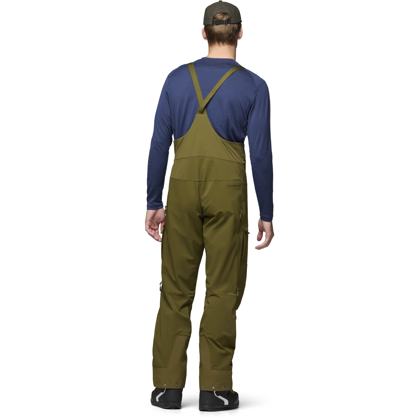 Norrona møre Gore-Tex Salopette Men - Dark Olive | BIKE24