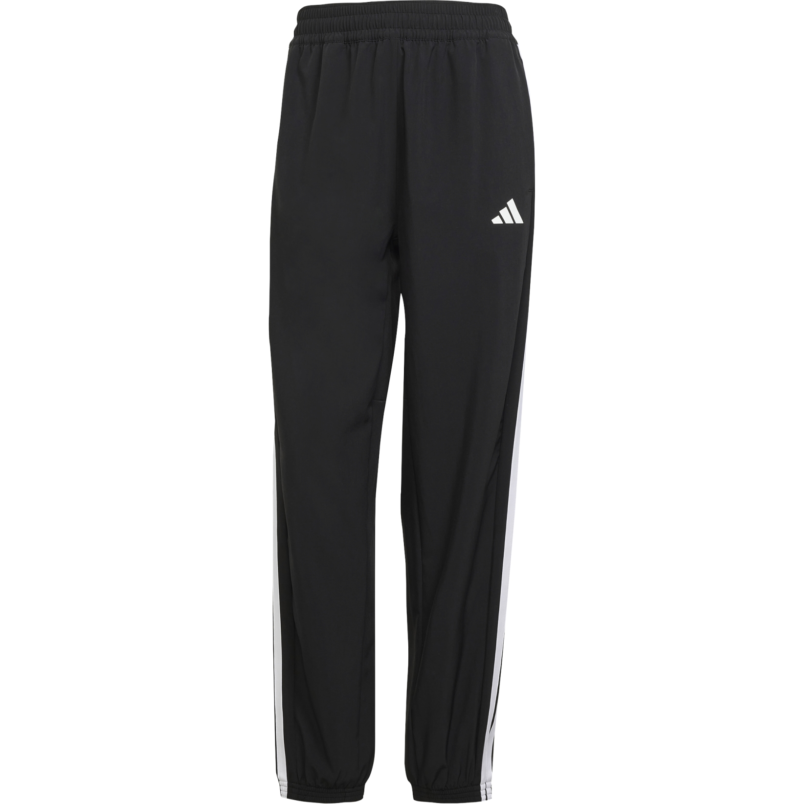 Kuva tuotteesta adidas Train Essentials 3-Stripes Woven Joggers Women - black/white JI8313