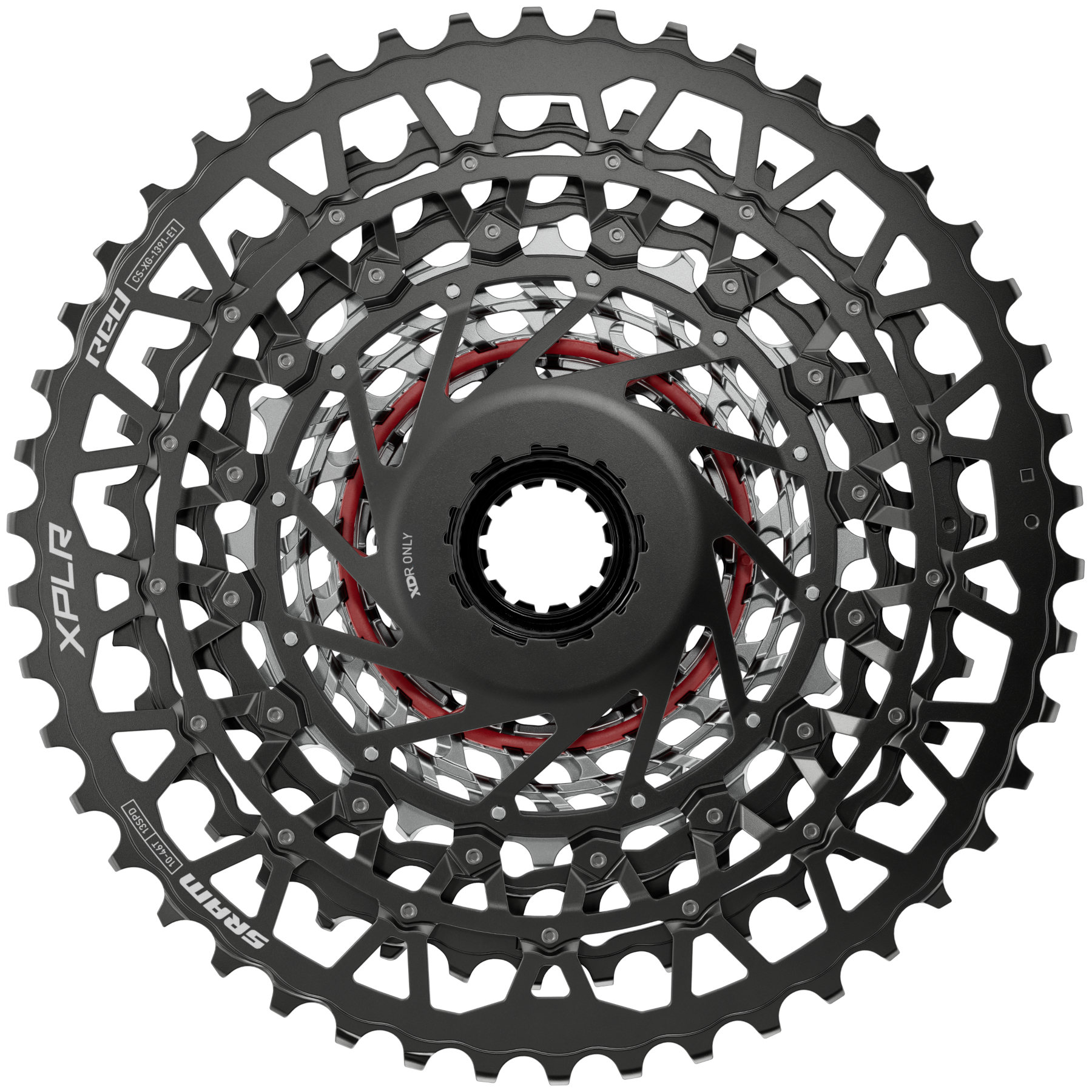 SRAM RED XPLR Cassette - XG-1391 | XDR | 13-speed | E1 | BIKE24