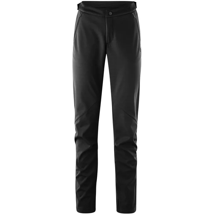 Велосипедные брюки Gonso Merla Softshell для женщин - Европейский размер 44 - короткие - черный
