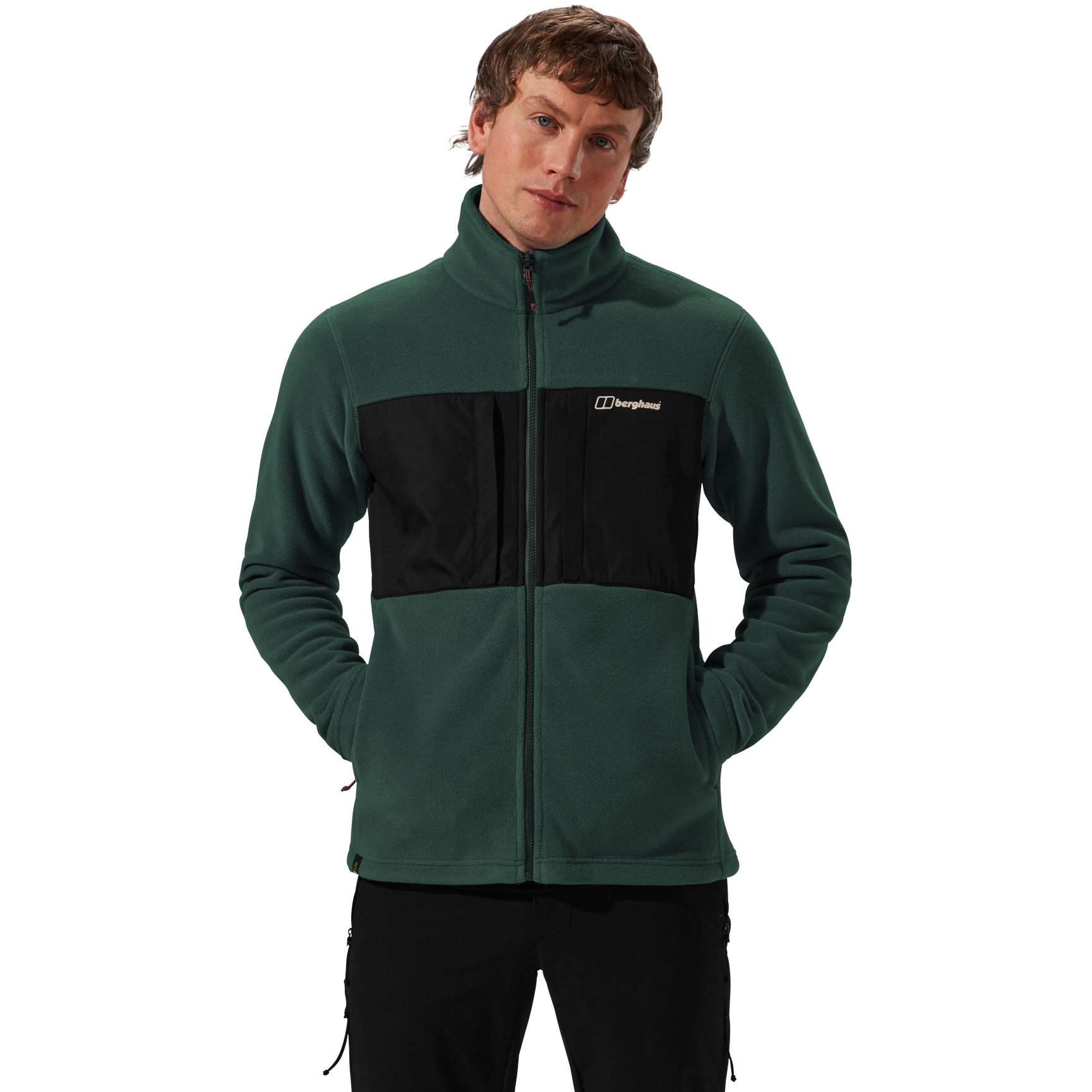 Produktbild von Berghaus Prism Guide InterActive Polartec Fleecejacke Herren - Peak/Jet Black