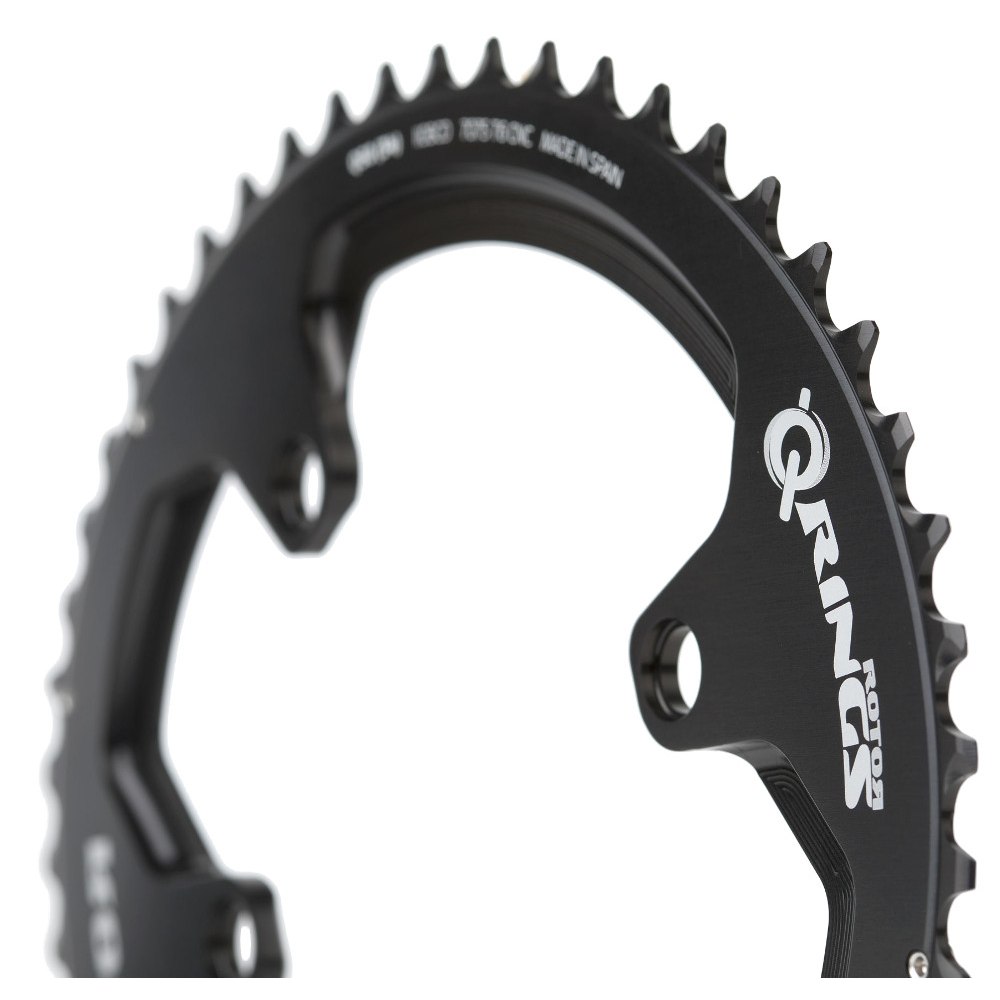 Rotor Q-Rings ALDHU 3D+ Outer Road Chainring - BCD 110x4 - oval