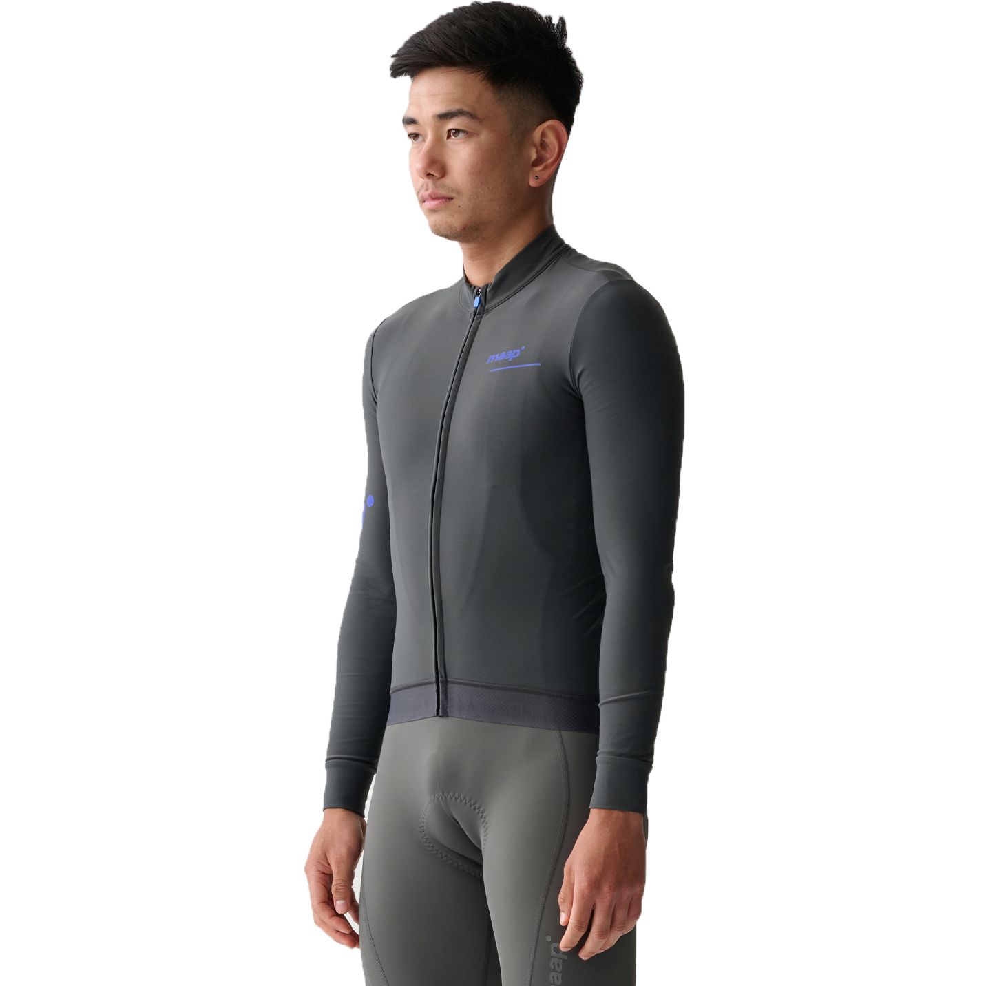 Photo produit de MAAP Maillot Manches Longues Thermique Homme - Training 2.0 - dark shadow