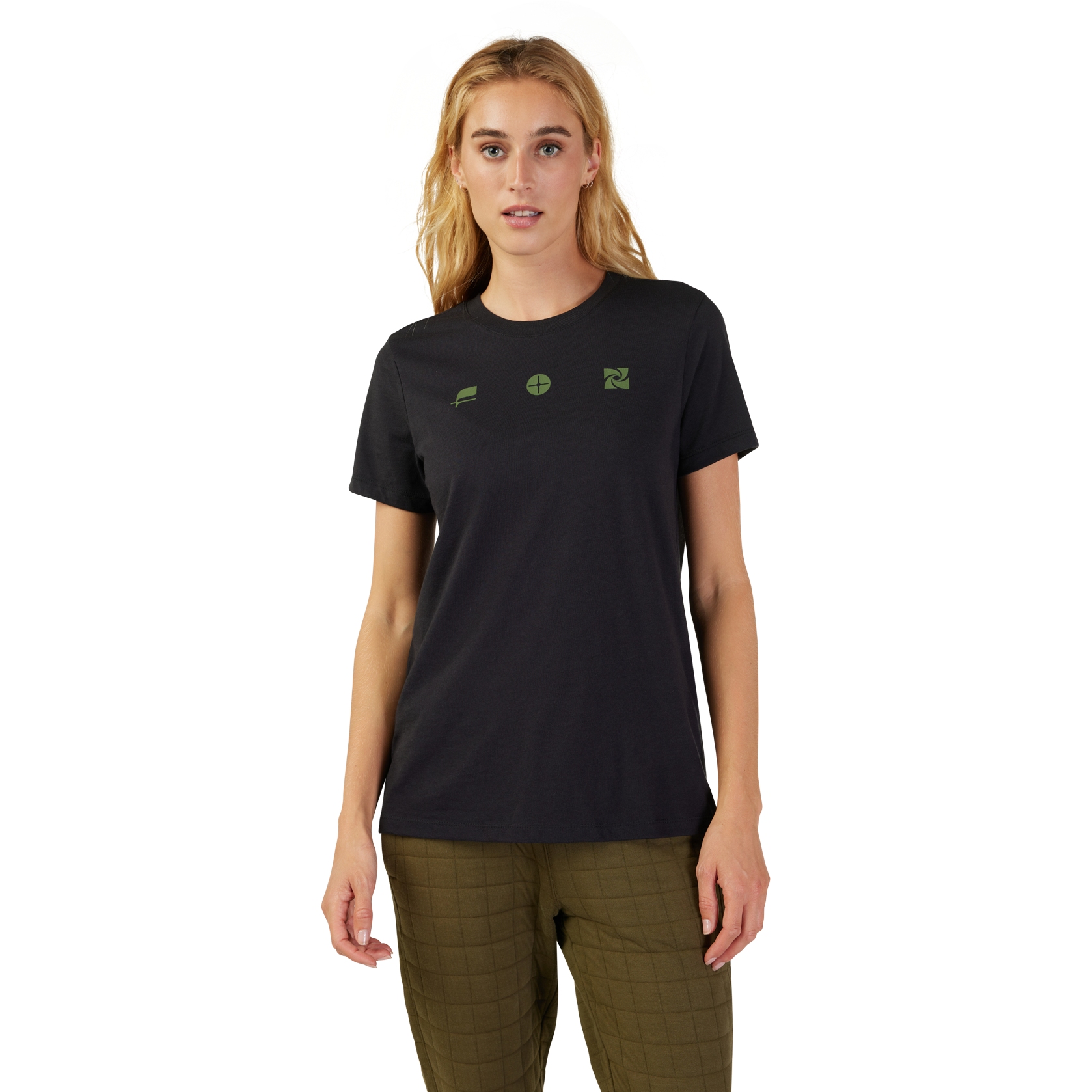 Produktbild von FOX Sensory Kurzarmshirt Damen - schwarz