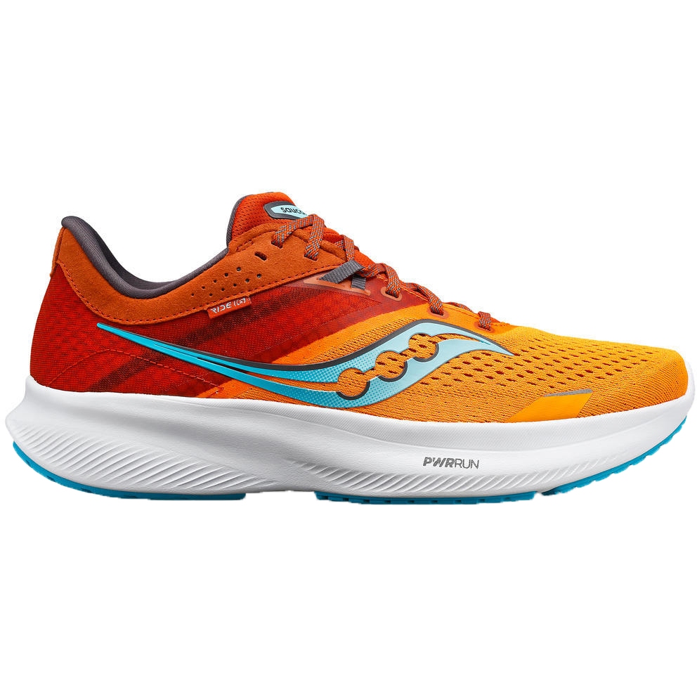 Picture of Saucony Ride 16 Running Shoes - marigold/lava