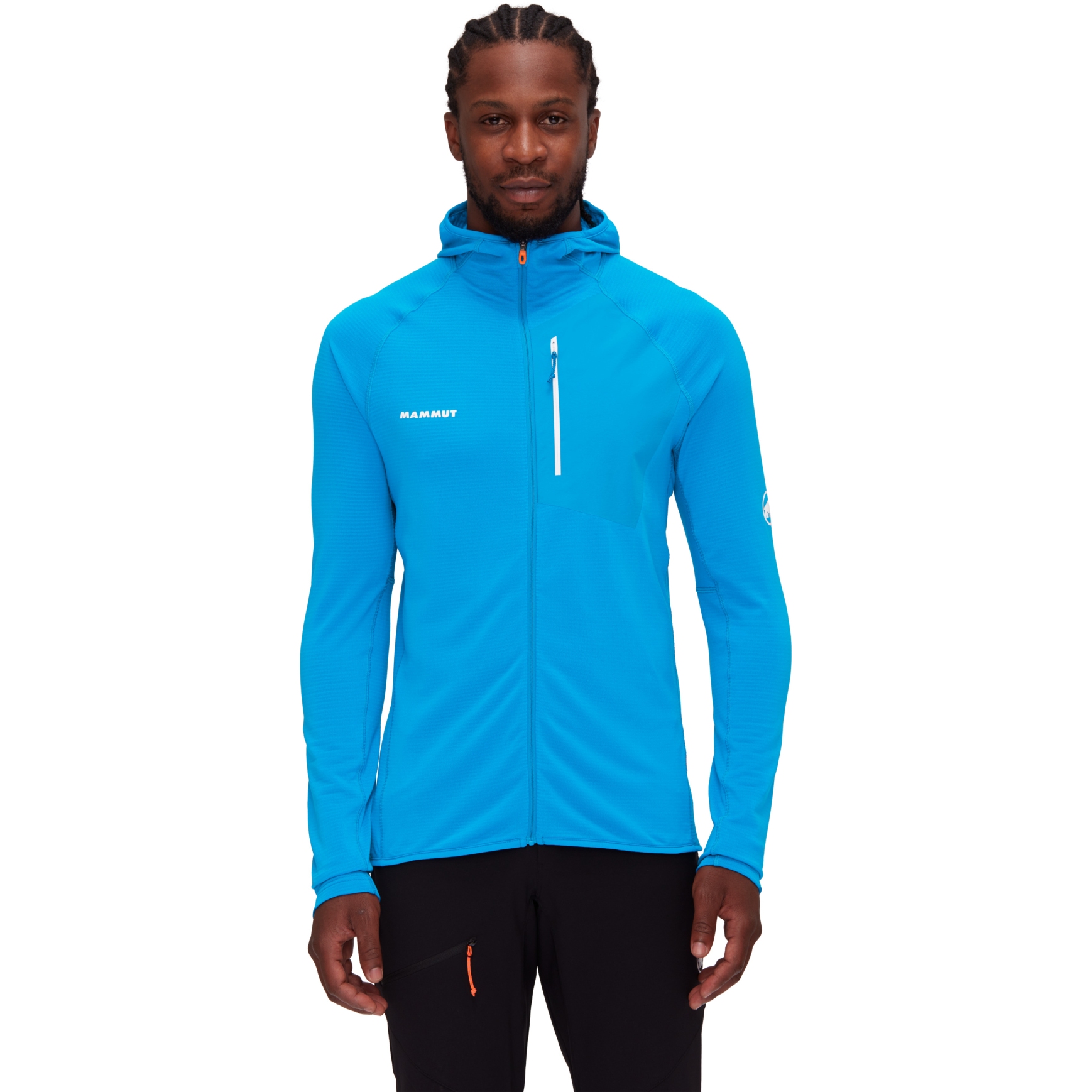 Mammut Aenergy Light Midlayer Hooded Jacket Men - glacier Mammut Aenergy Light Midlayer Hooded Jacket Men - glacier