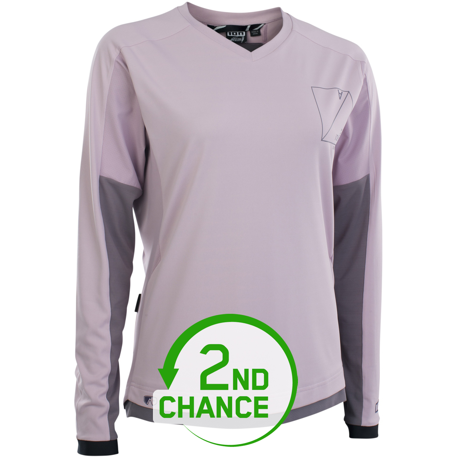 Picture of ION Bike Tee Long Sleeve Traze AMP AFT Women - Dark Lavender - 2nd Choice