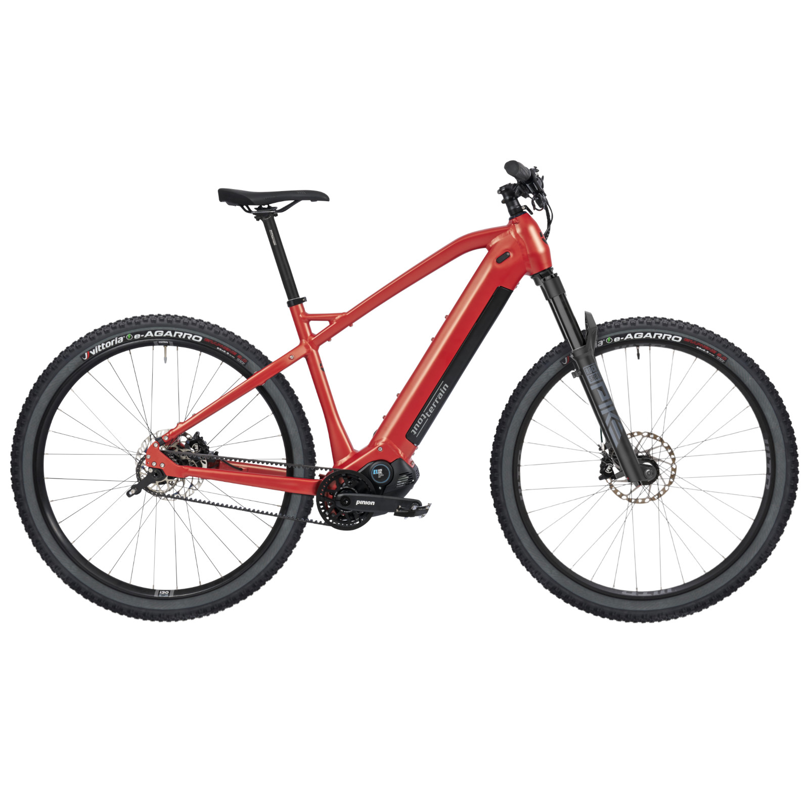 Bild von Tout Terrain DIVIDE Select 5.1 Pinion E1.12 - E-MTB mit Riemenantrieb - 2025 - cosmos red metallic matt