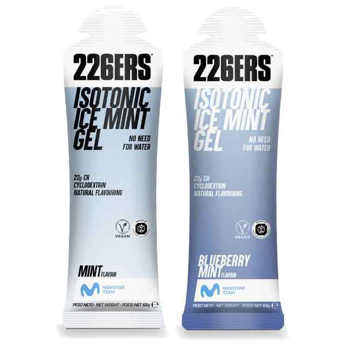 Picture of 226ERS Isotonic Ice Mint Gel with Carbohydrates - 12x68g