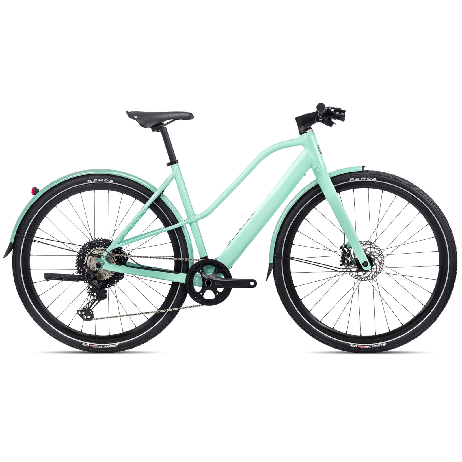 Produktbild von Orbea Vibe MID H10 MUD Damen Stadtrad E-Bike - 2022 - Light Green (Gloss)