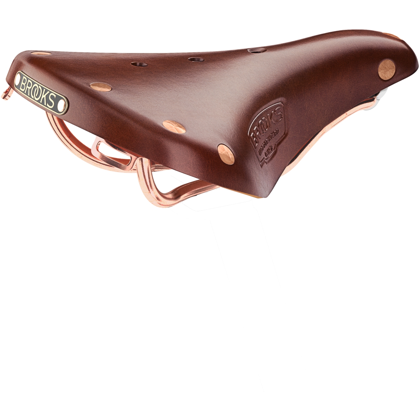 Picture of Brooks B17 Special Short Bend Leather Saddle - brown
