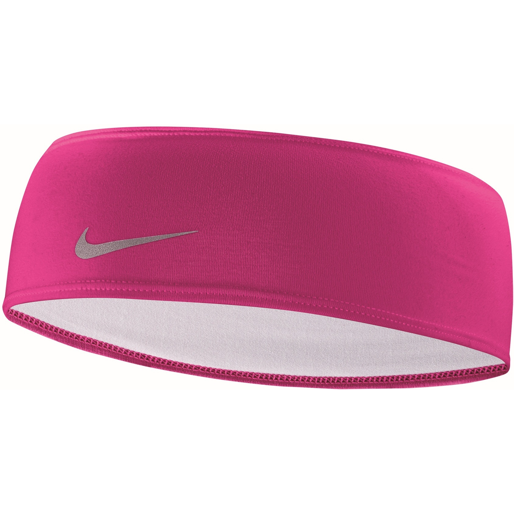 Produktbild von Nike Dri-Fit Swoosh Stirnband 2.0 - active pink/silver