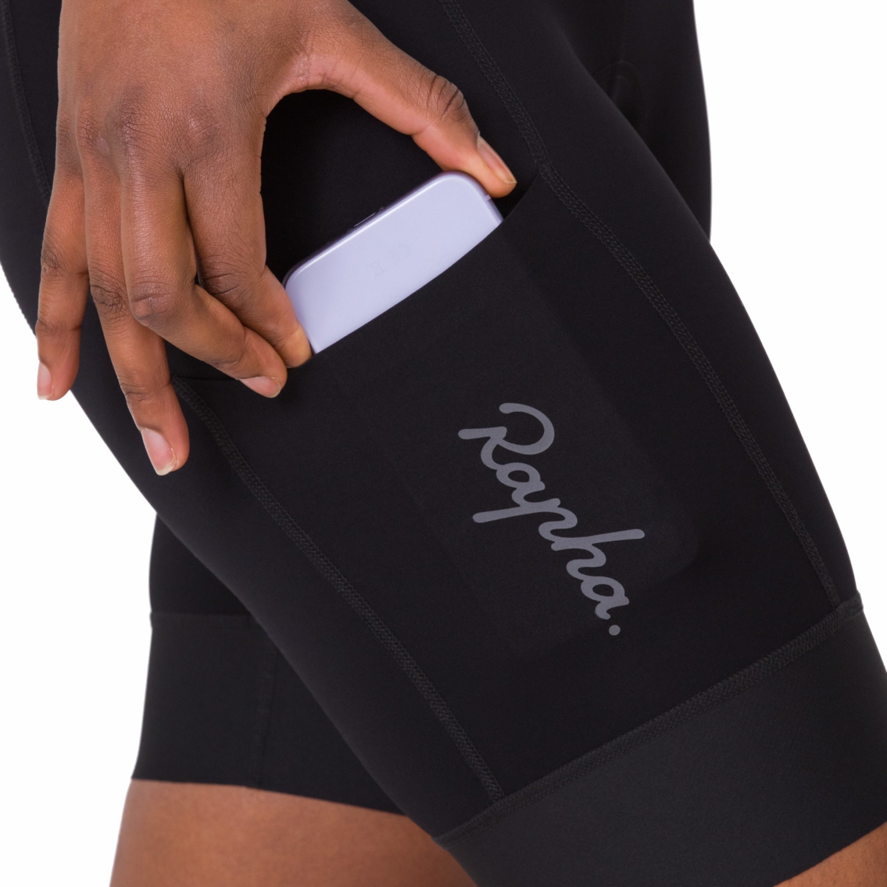 Rapha Regular Cargo Shorts Women - black/black | BIKE24