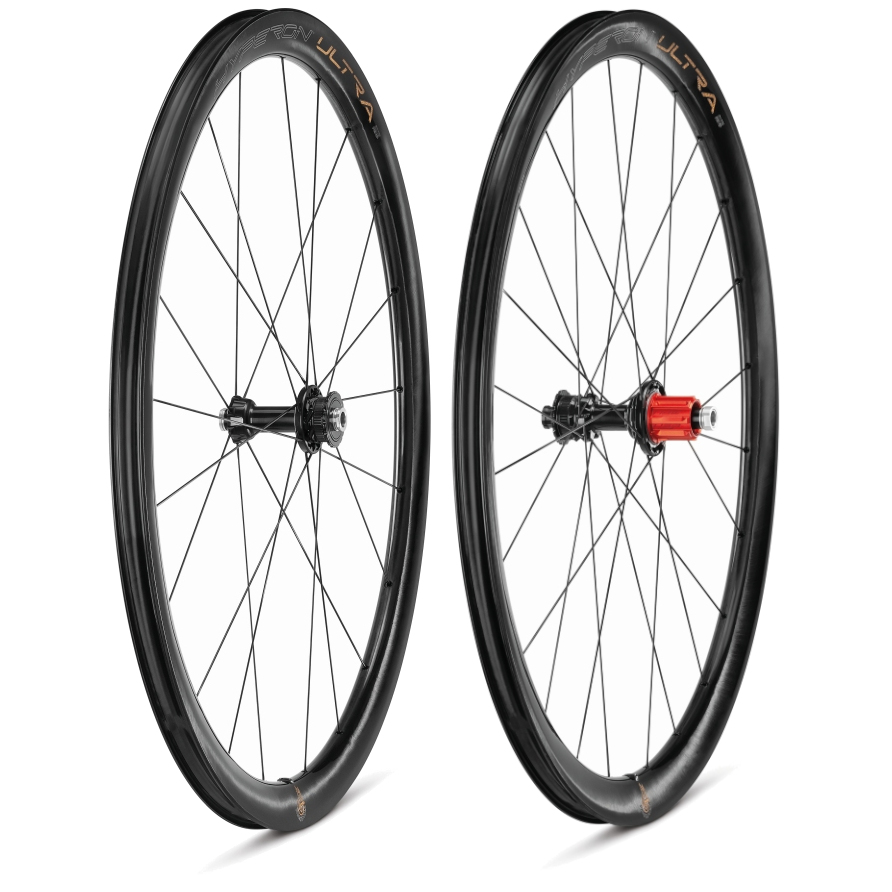 Productfoto van Campagnolo Hyperon Ultra Wielset - 28&quot; | Carbon | 2-Way Fit | AFS - 12x100mm | 12x142mm - XDR
