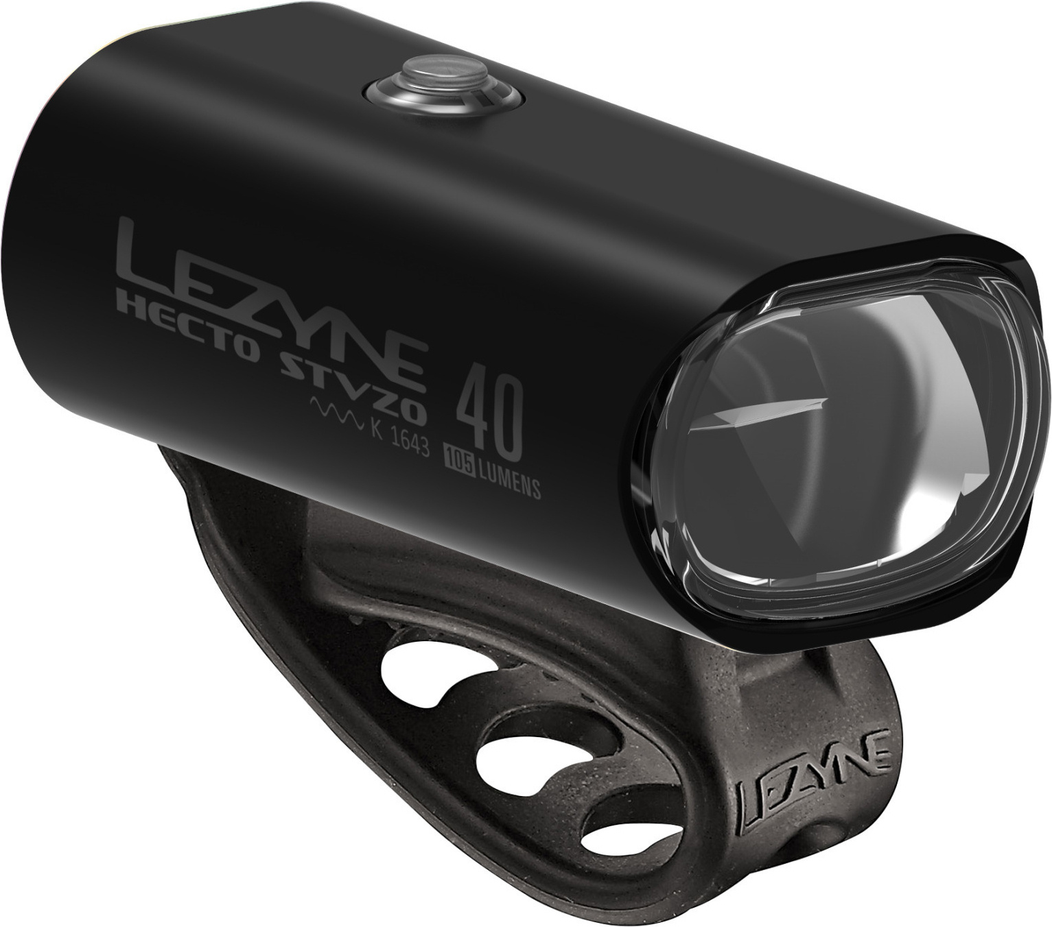 Image of Lezyne Hecto Drive 40 Front Light - German StVZO approved - matt black